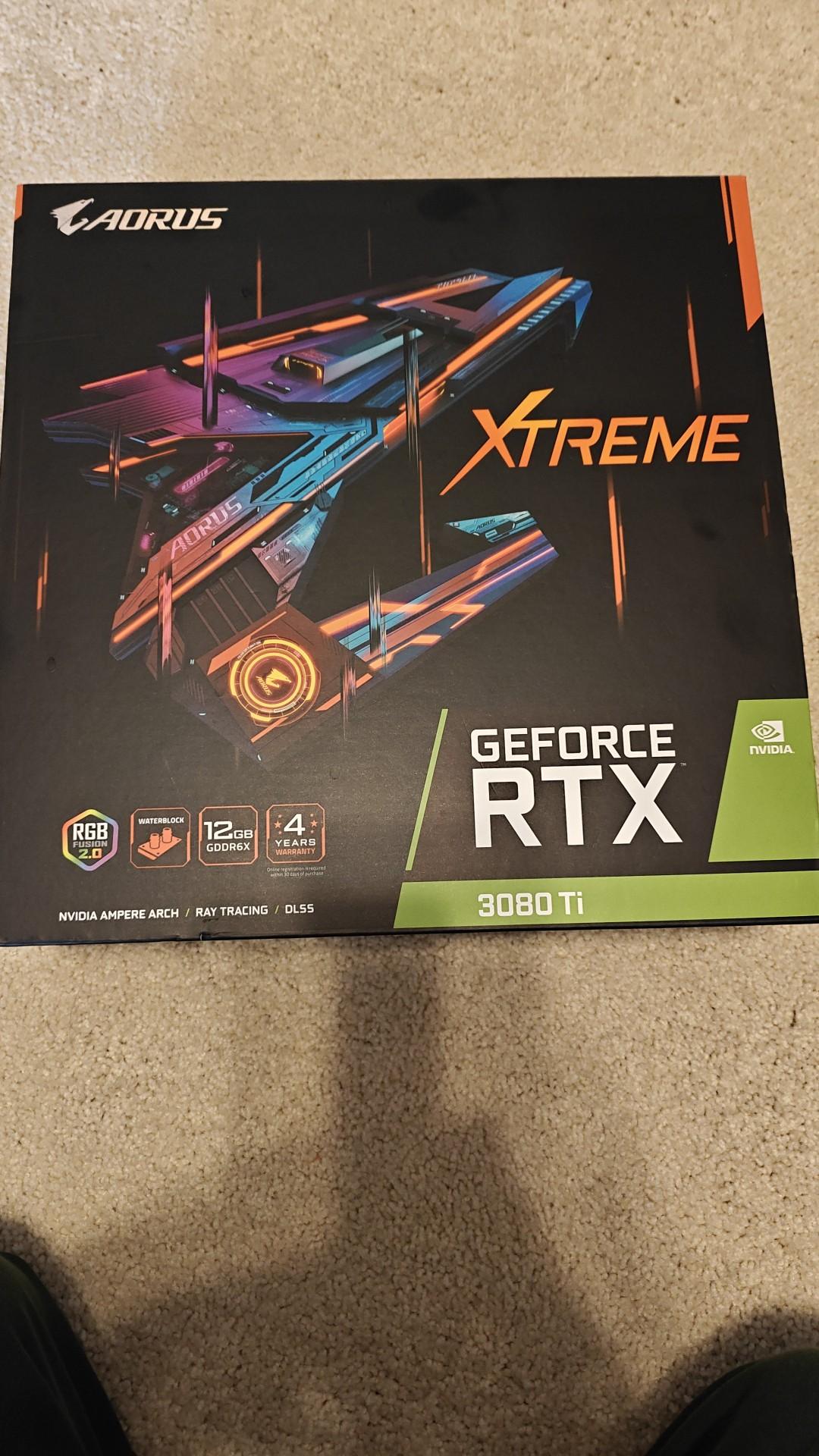 NEw AORUS XTREME GeForce RTX 3080 Ti