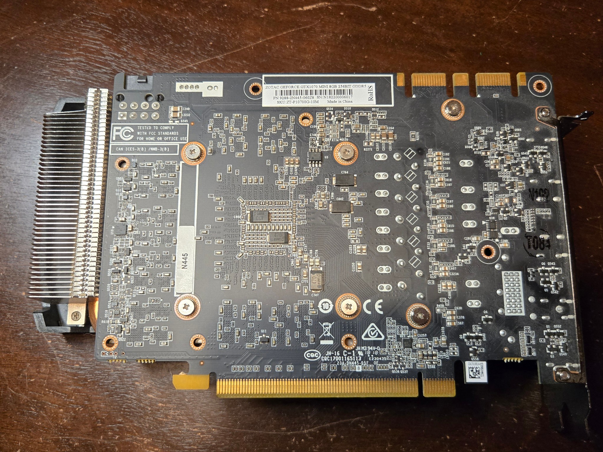 Zotac MINI GeForce GTX 1070