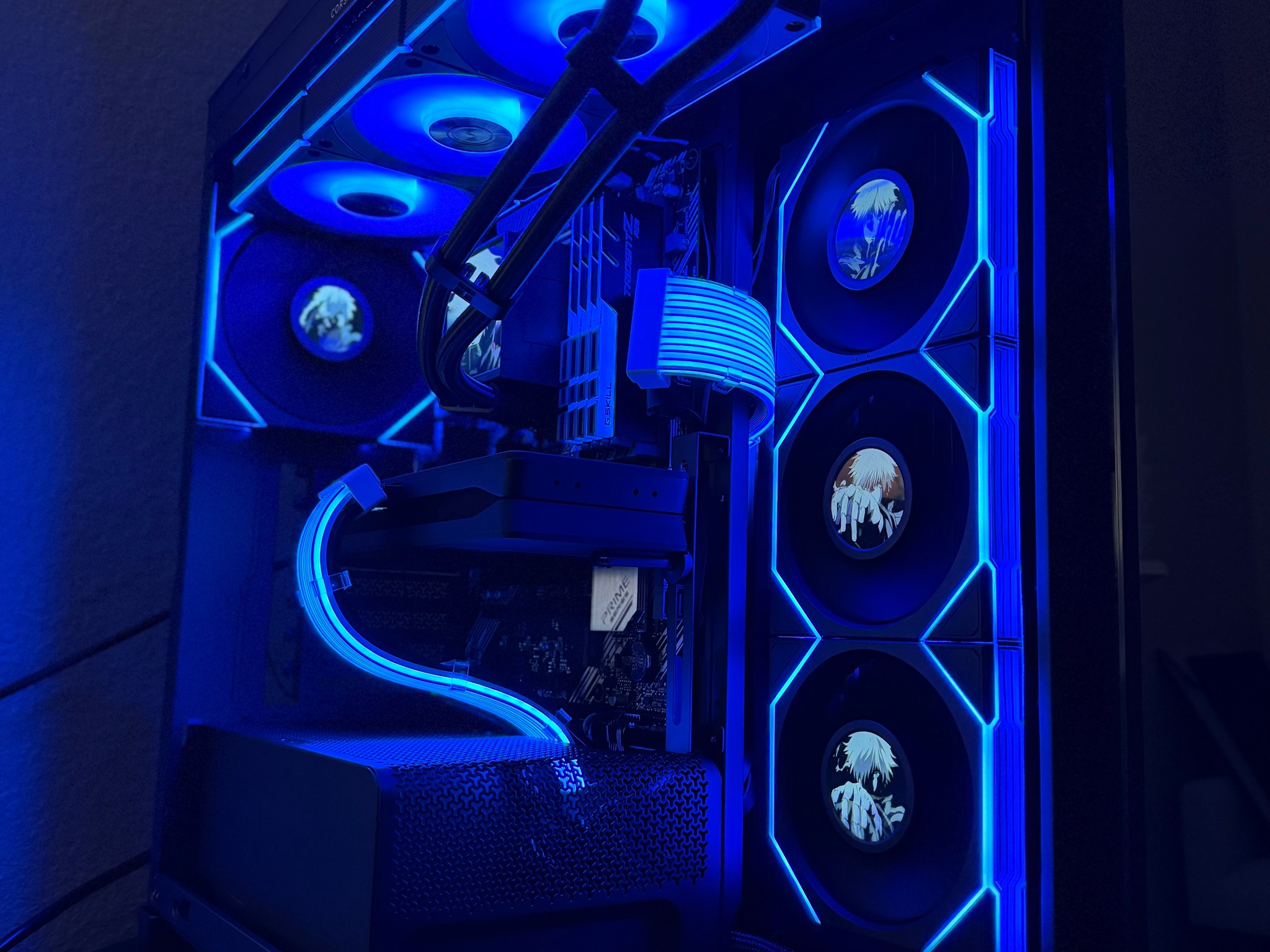 Premium Anime Showcase Gaming PC | Ryzen 5 5600X3D | Arc B580 12GB | 32GB RGB | 1TB Samsung | 360AIO