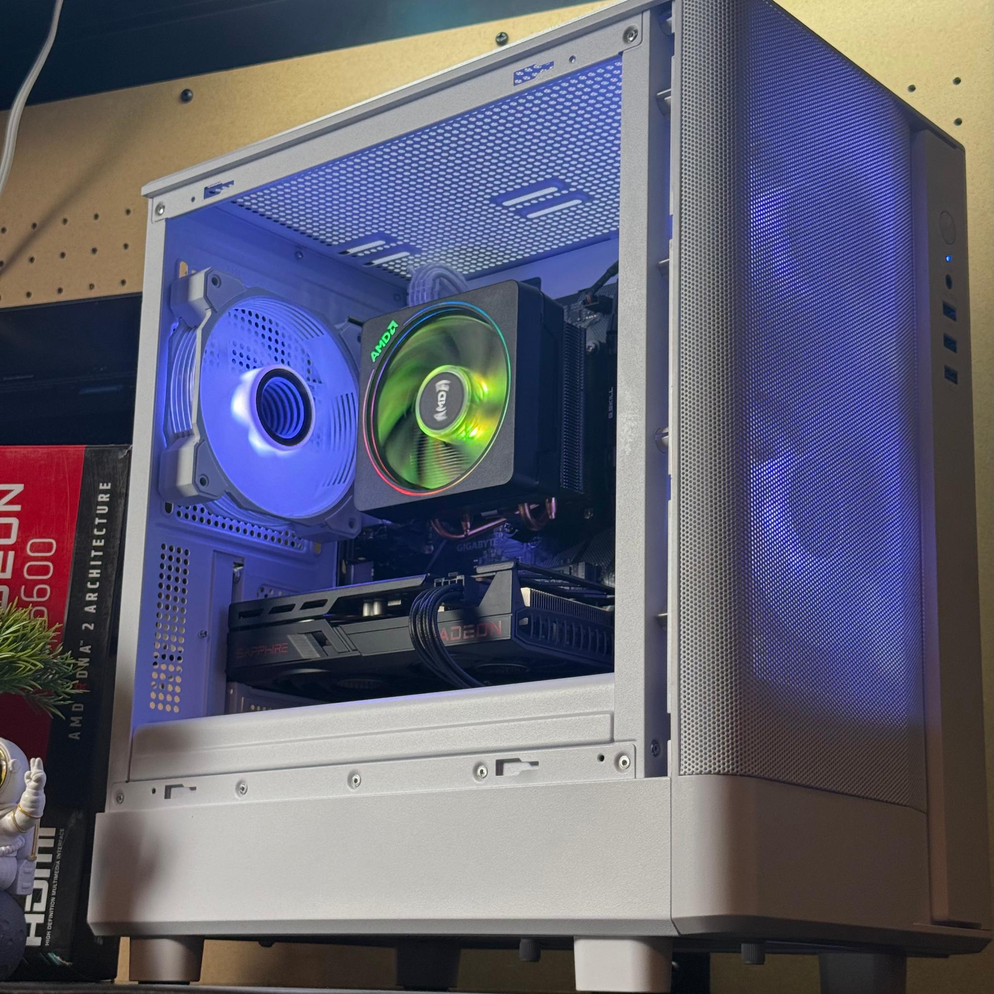 Entry Level Gaming PC | RX 6600 | Ryzen 5 5500 | 16GB DDR4 RAM | 500GB NVME | Windows 11