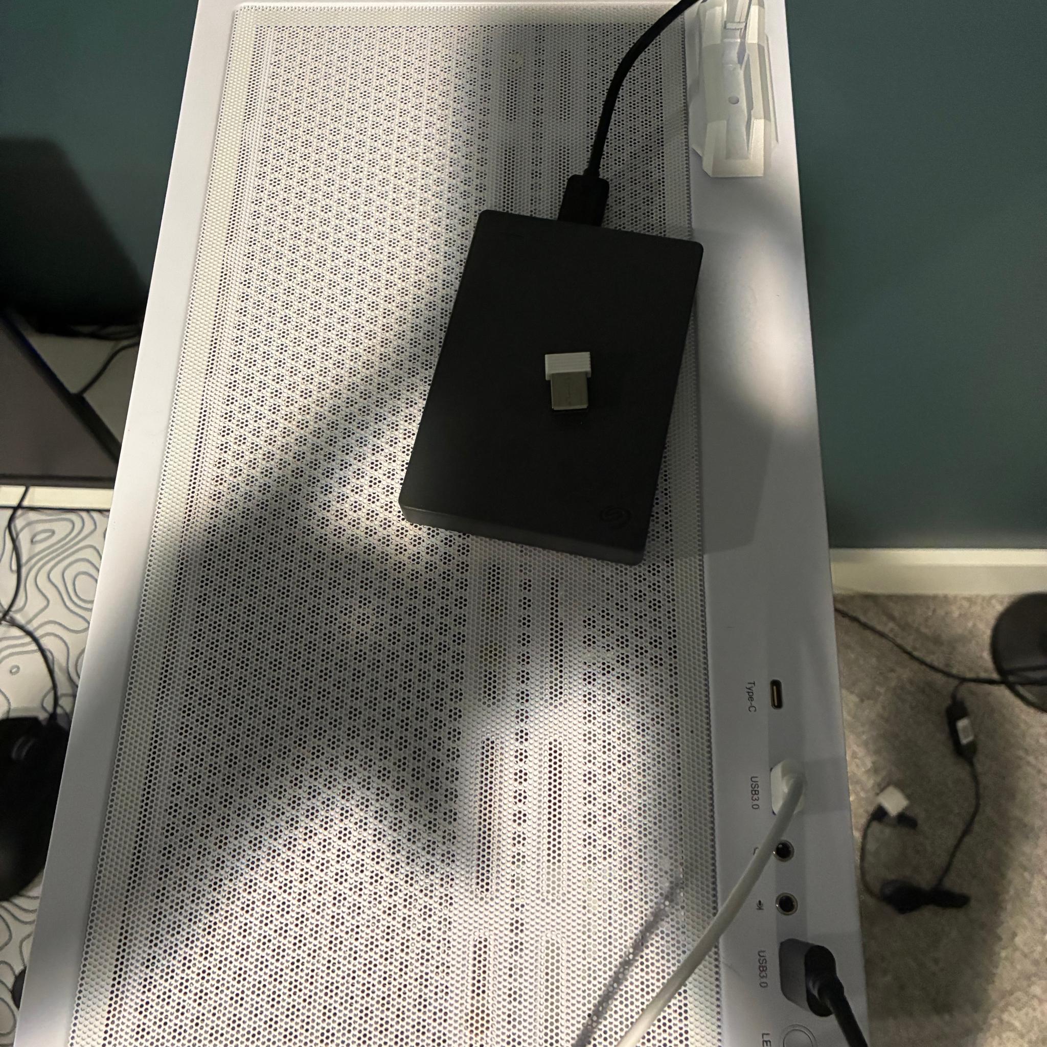 Custom All White Gaming PC High End