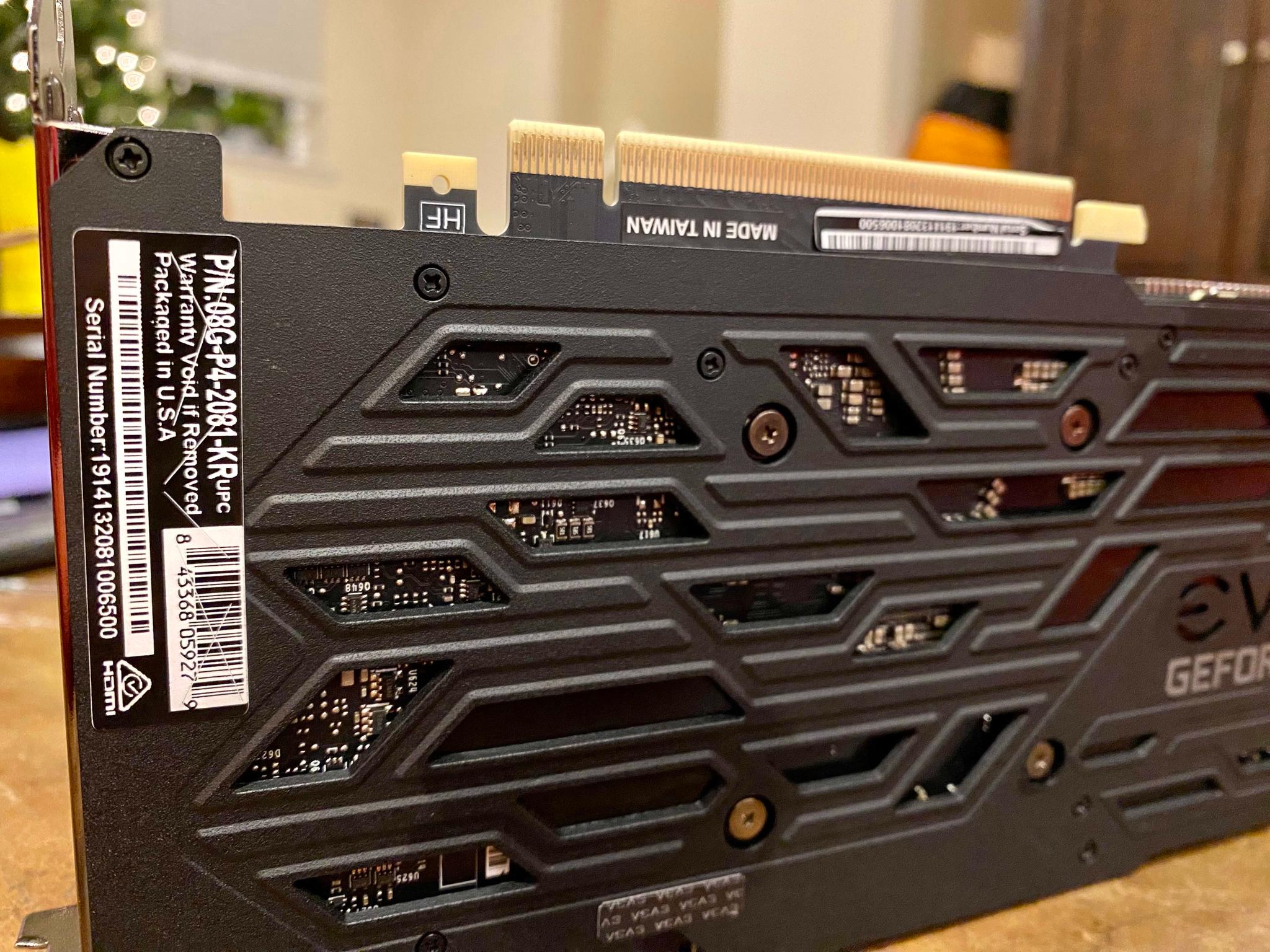 EVGA RTX 2080 Black 8GB GDDR6 