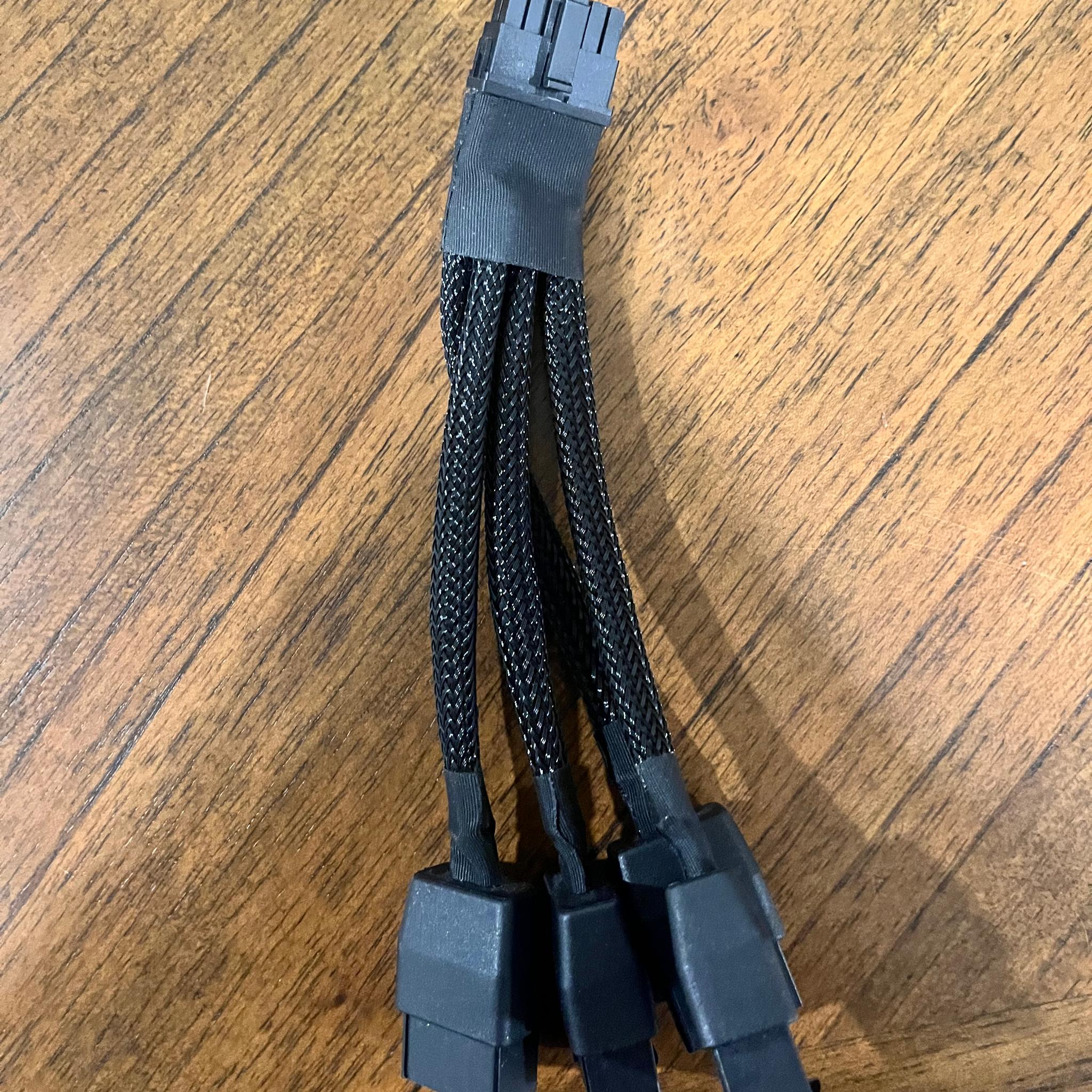 12VHPWR PCIE 4x8 pin Adapter For 40/50 Series GPU