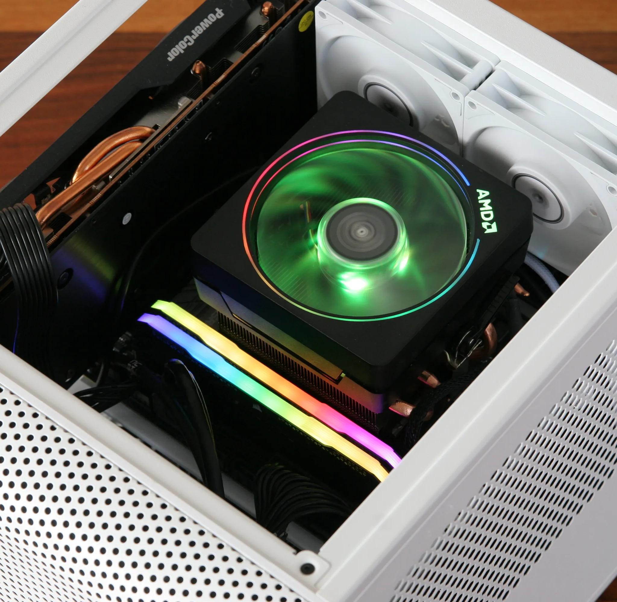 Space Saving Gaming / Streaming PC - Radeon RX 6700 XT 12GB - Ryzen 7 5700G - 32GB DDR4 - 1TB SSD