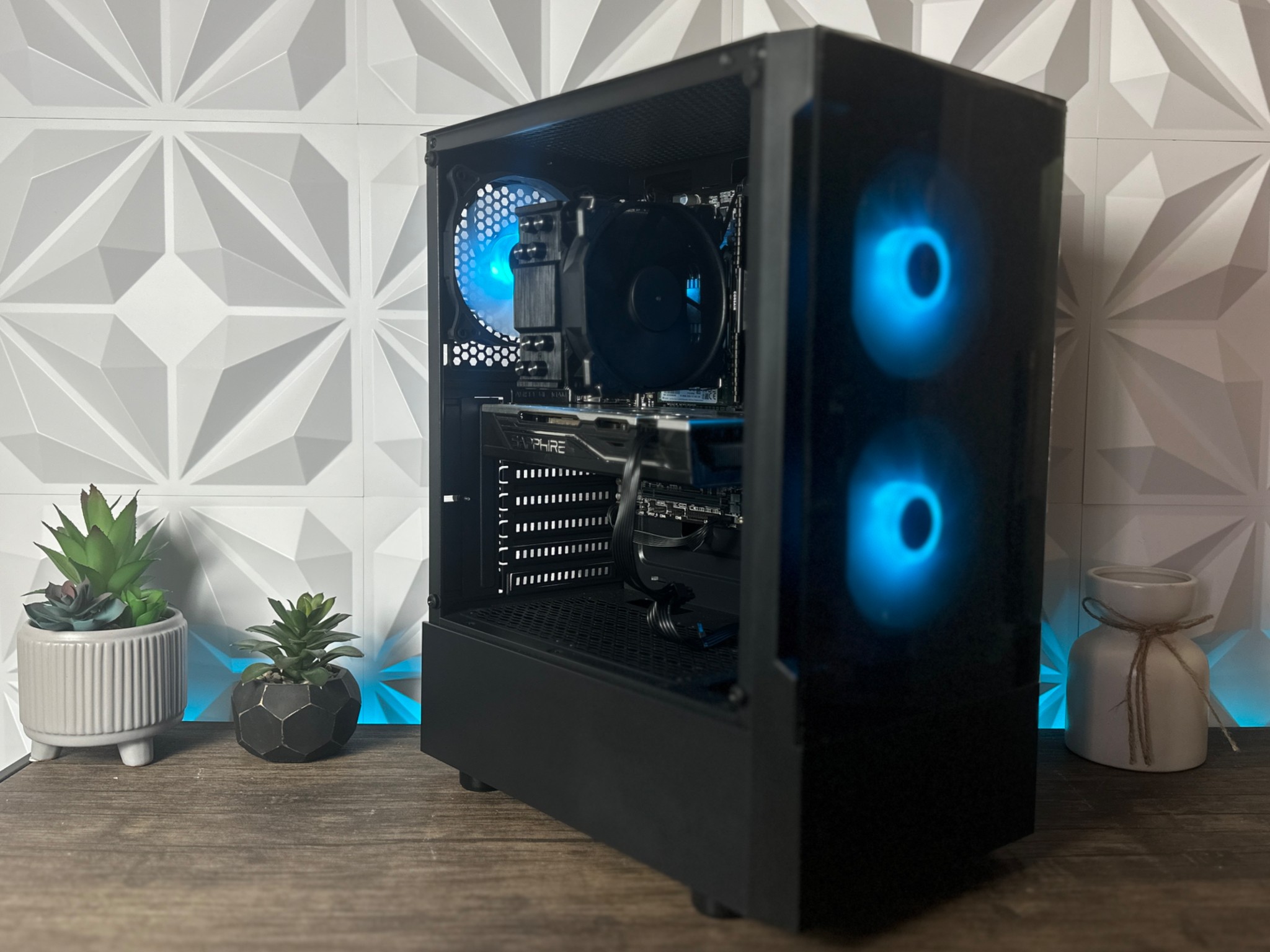 🤖GAMING PC🟣 | 1080P | i5 7600 | RX580 8GB | 16GB DDR4 | 512GB M.2 SSD | FULL ARGB! |