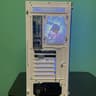 Frost White Budget Gaming PC | Intel i7 / AMD RX580 / 8GB / 1.1TB Win 11 Pro + Wi-Fi