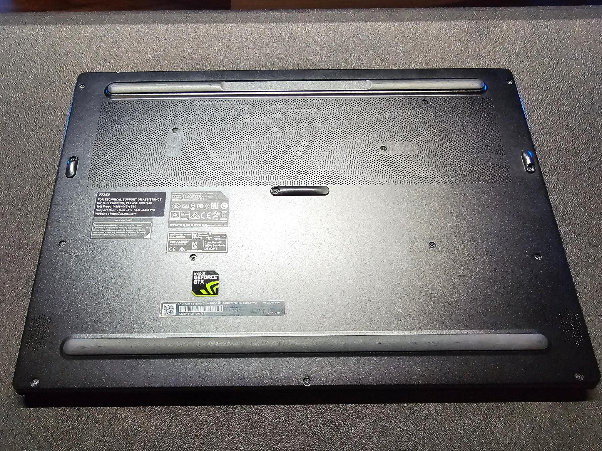 MSI GS65 Stealth Thin 8RF Gaming Laptop
