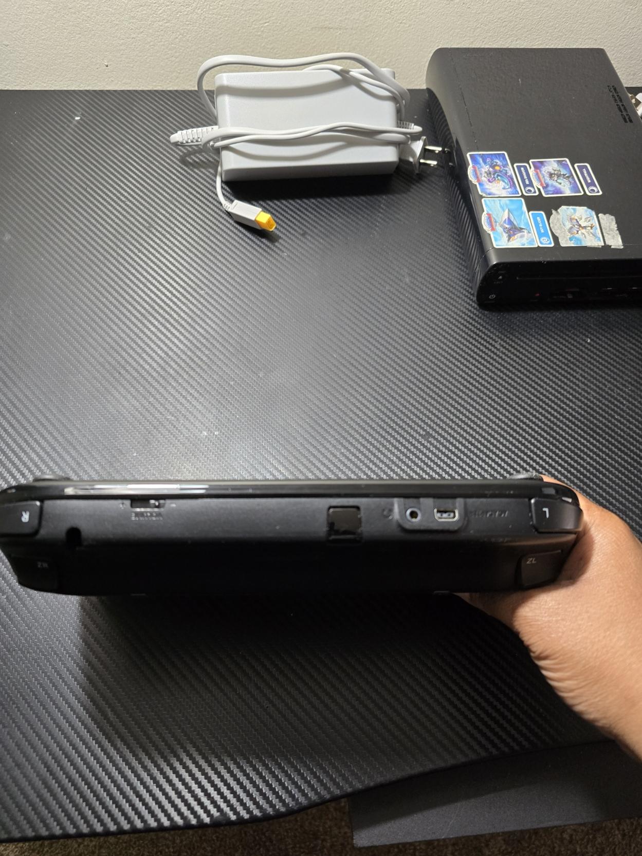 Nintendo Wii U (Black) w/Custom Firmware + Games