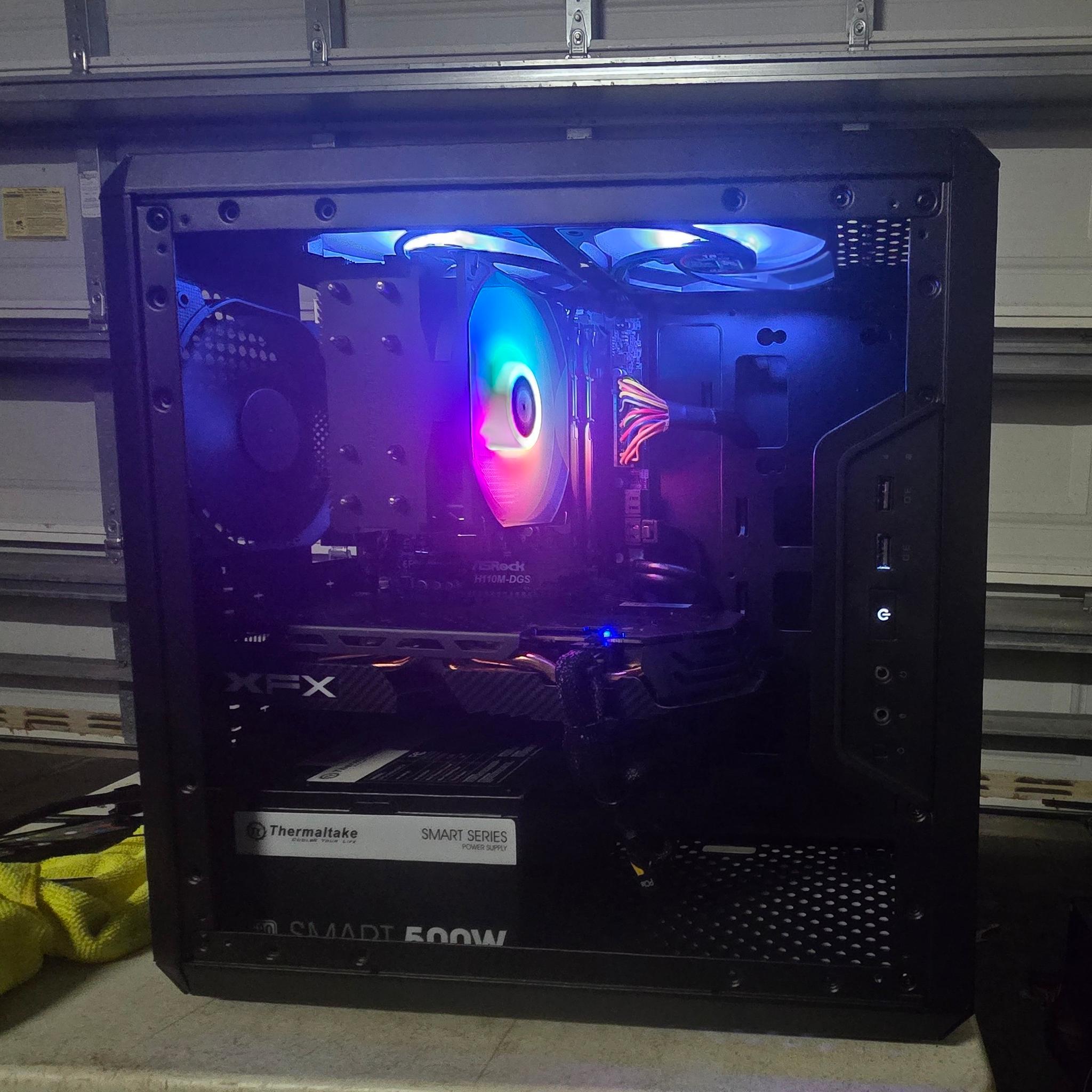 eSports Gaming PC – RX 580 8GB | Intel i5 | 16GB RAM | SSD | Ready to Use