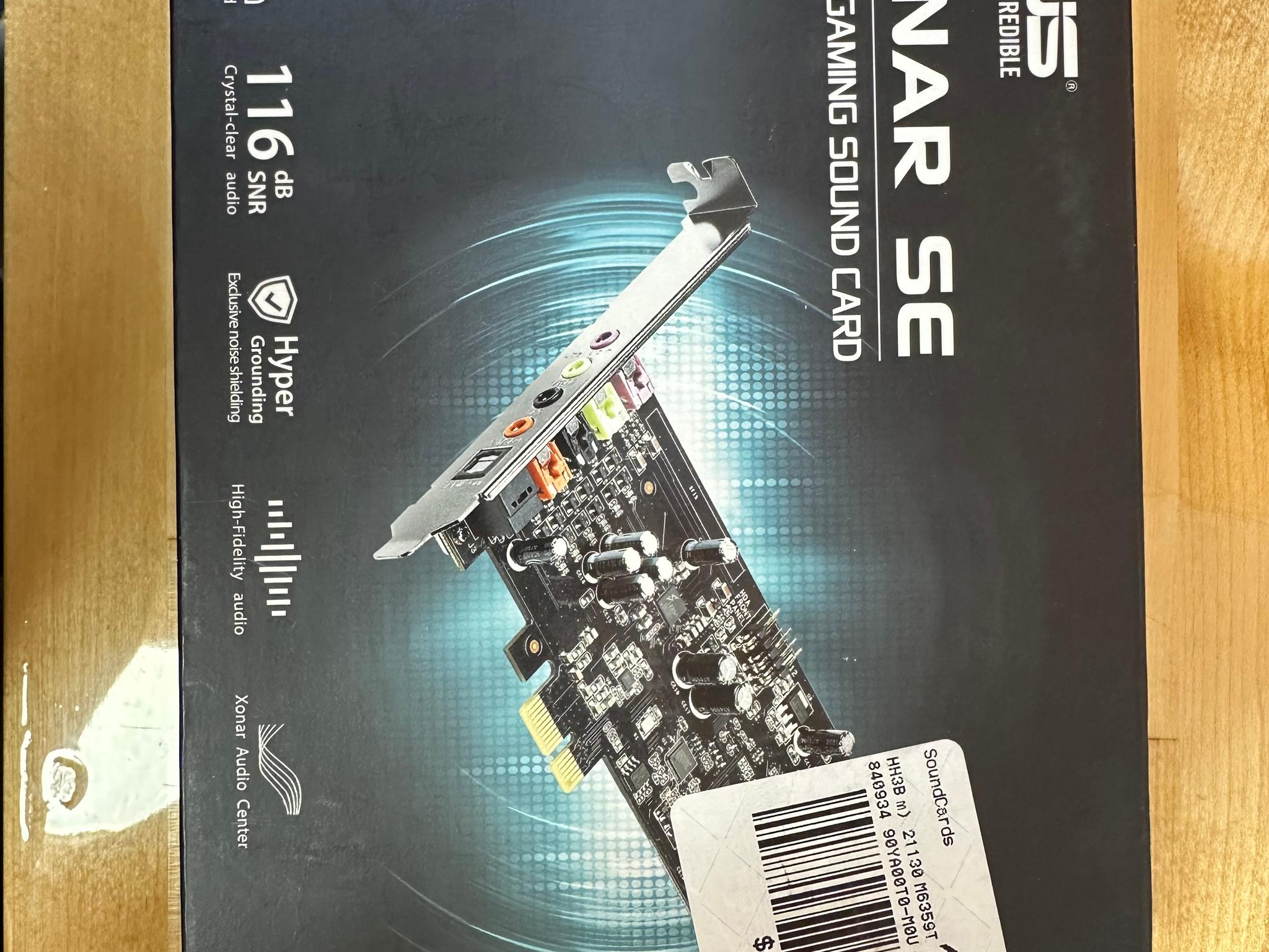 Xonar Se Pcie 5.1 Sound Card