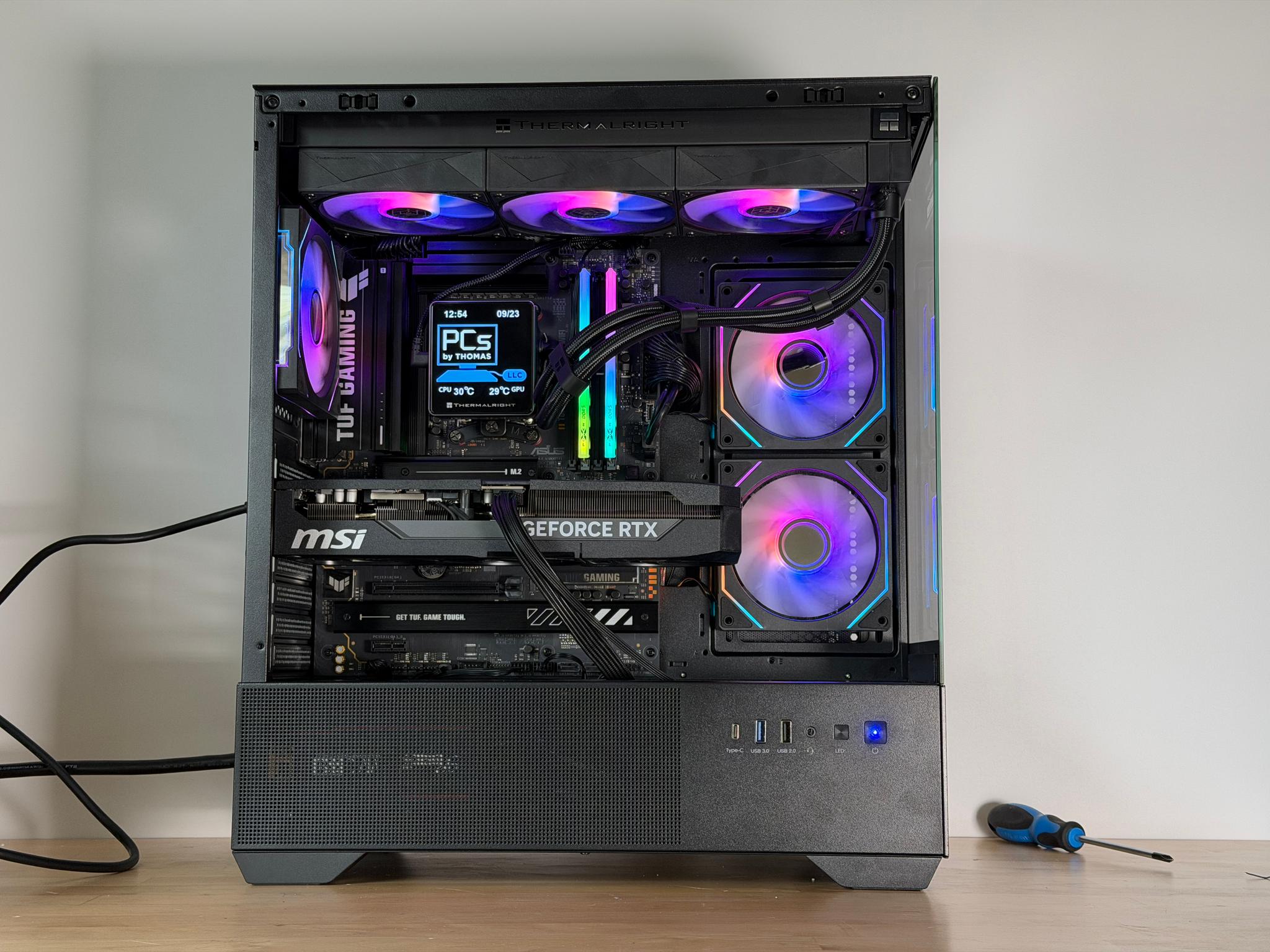 RTX 5080 Ryzen 9700x Gaming PC 32GB DDR5 6000MHZ 2TB SSD