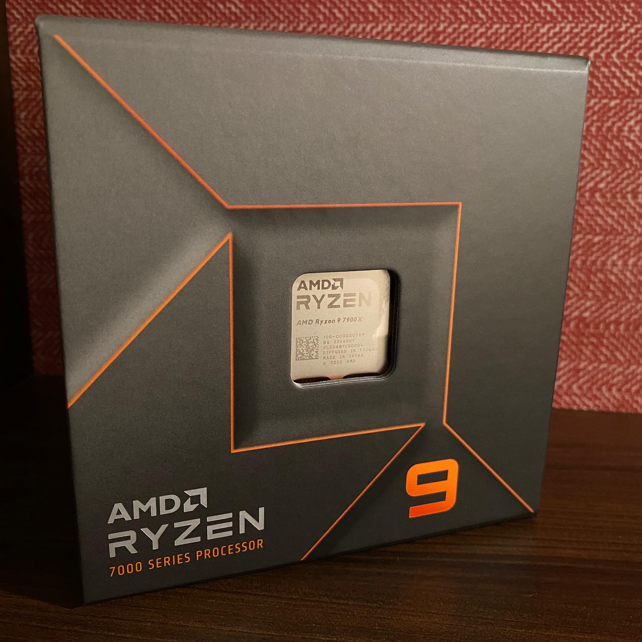 AMD Ryzen 7900X 12 core/24 thread CPU *NEW*