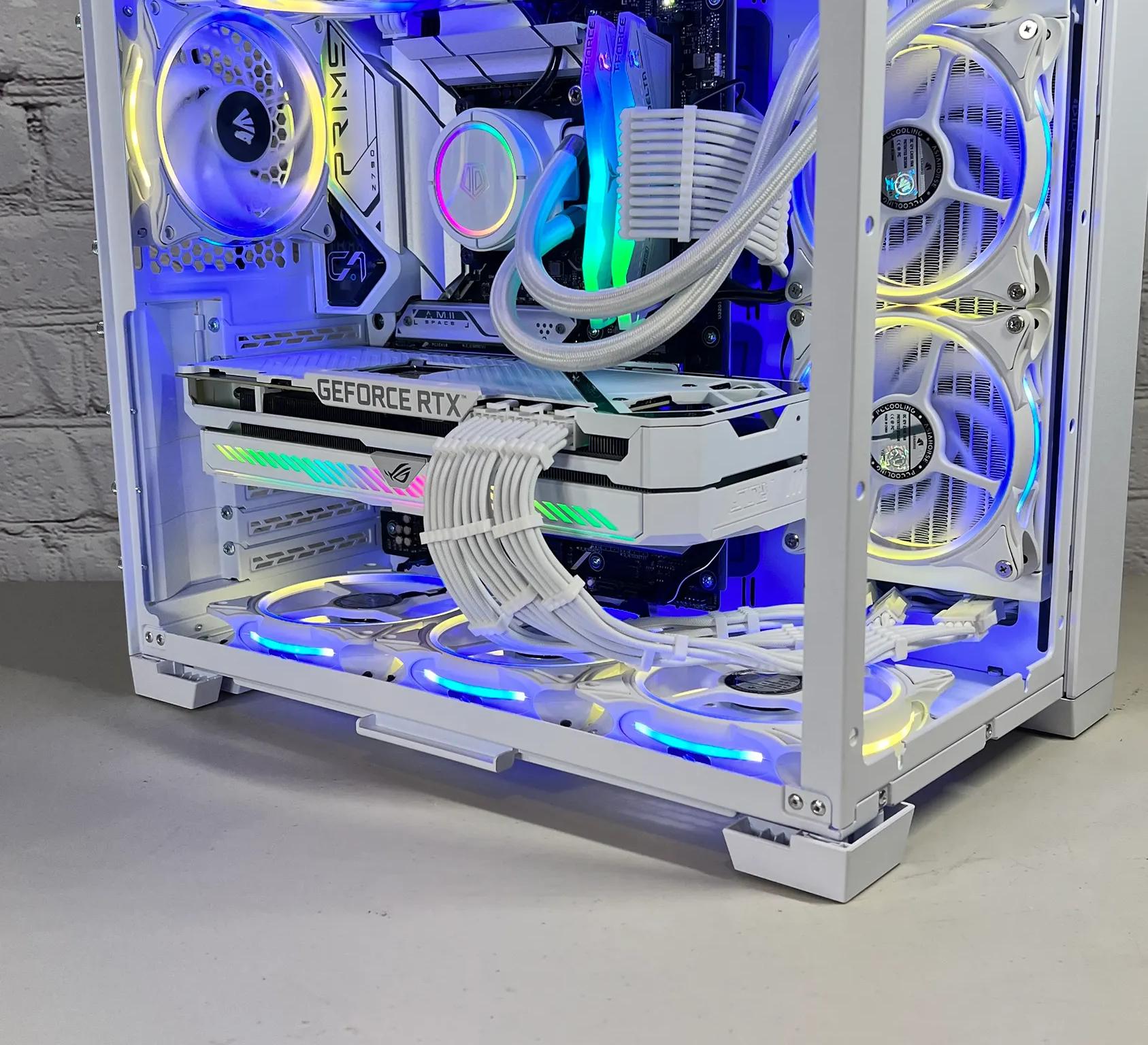 Snow Edition - Intel 13600KF Asus ROG Strix RTX 3080 32GB DDR5 RAM 2TB M.2 Win 11 Pro