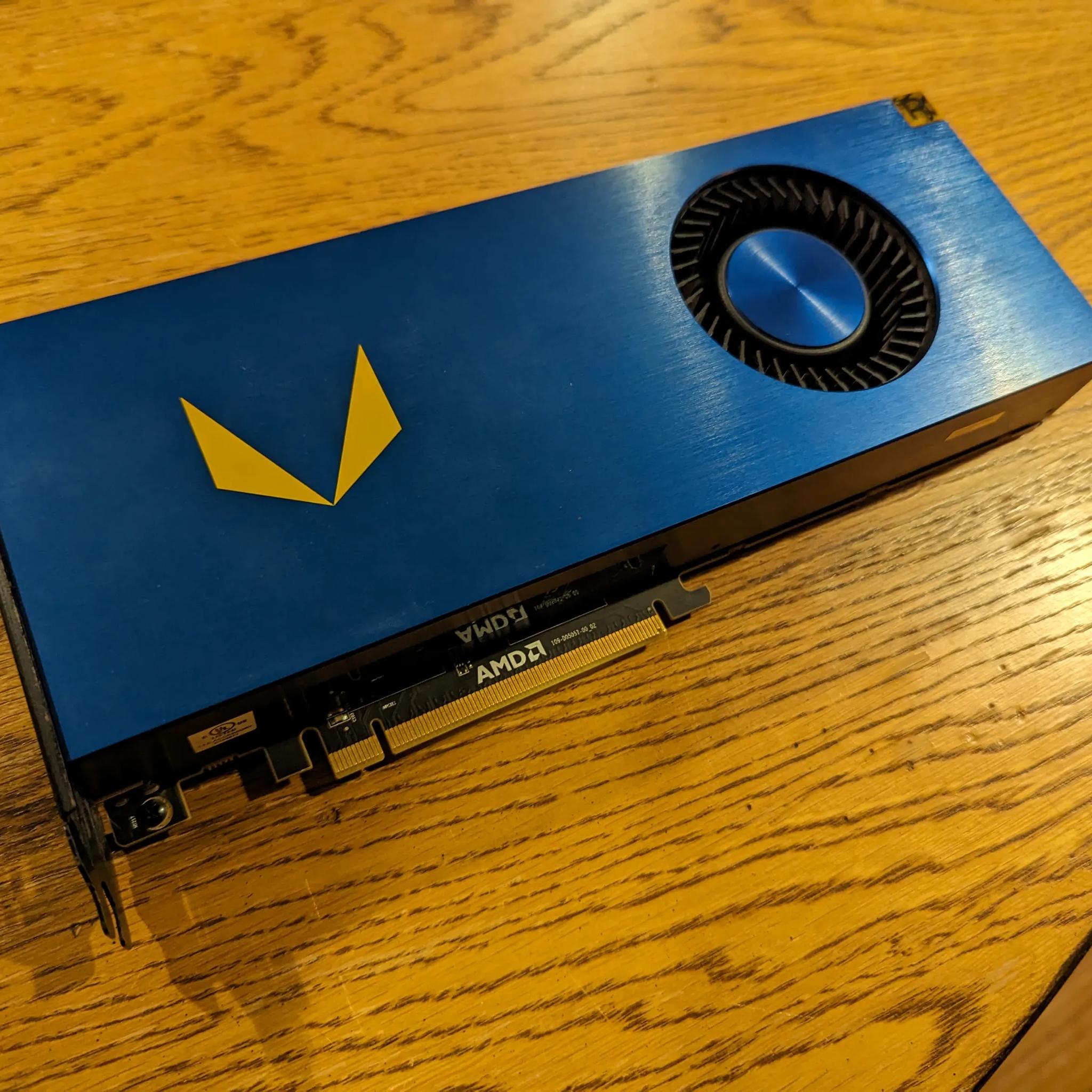 AMD Radeon Vega Frontier Edition 16GB HBM2 Graphics/Video Card GPU