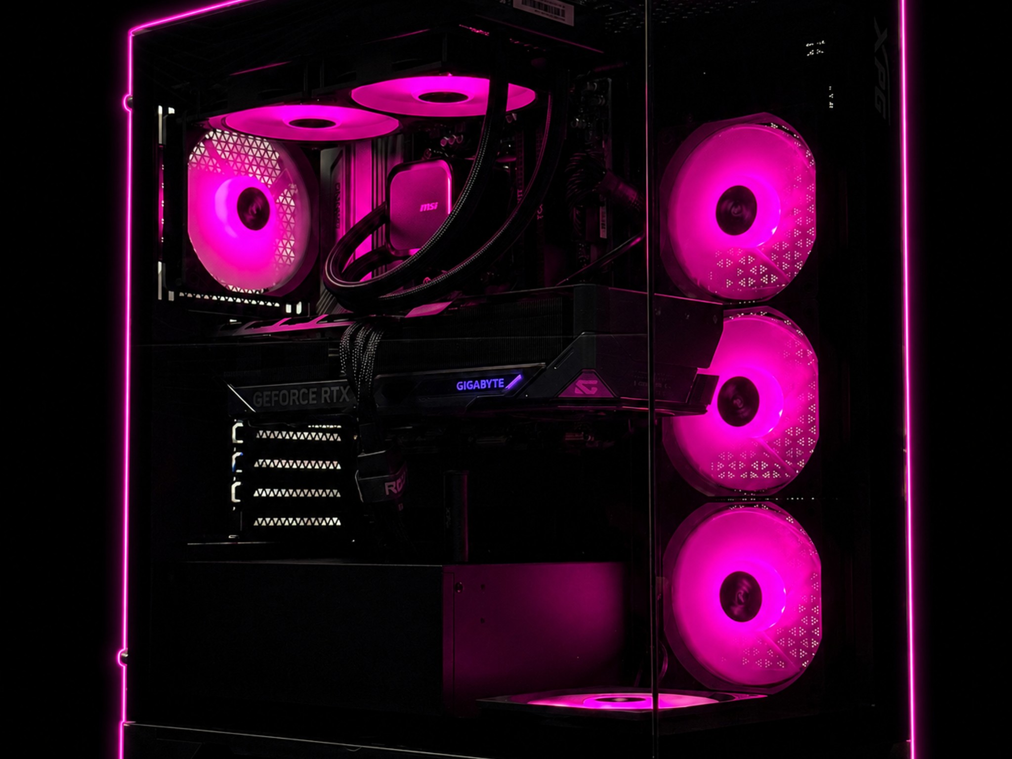 1440P/4K Creator gaming pc / RTX 5070 Ti / Ryzen 7 7800X3D / 32GB DDR5 Ram / 1TB SSD