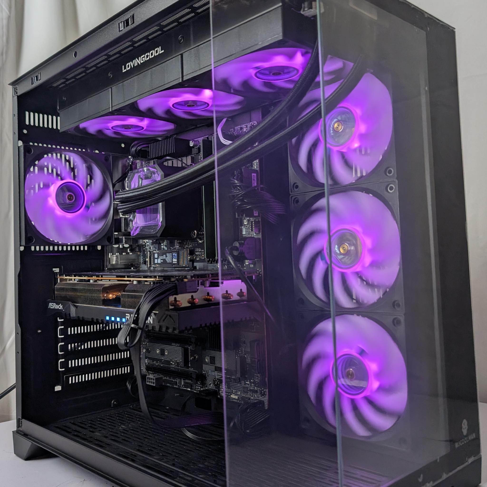 RX 7800XT | CORE ULTRA 5 265KF | 16GB DDR5 | 1TB NVME | 650W