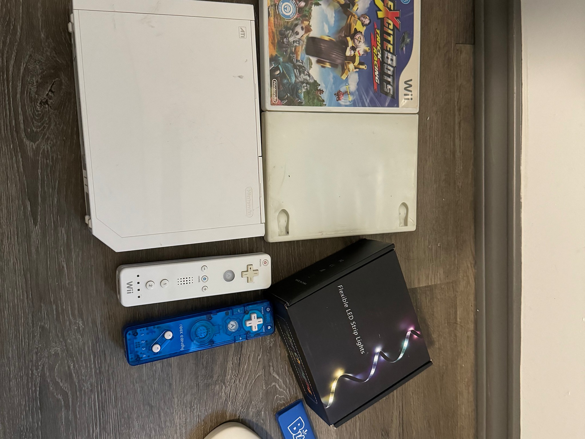 Wii, Controller, Games, Tiny retro game, Led Lights!