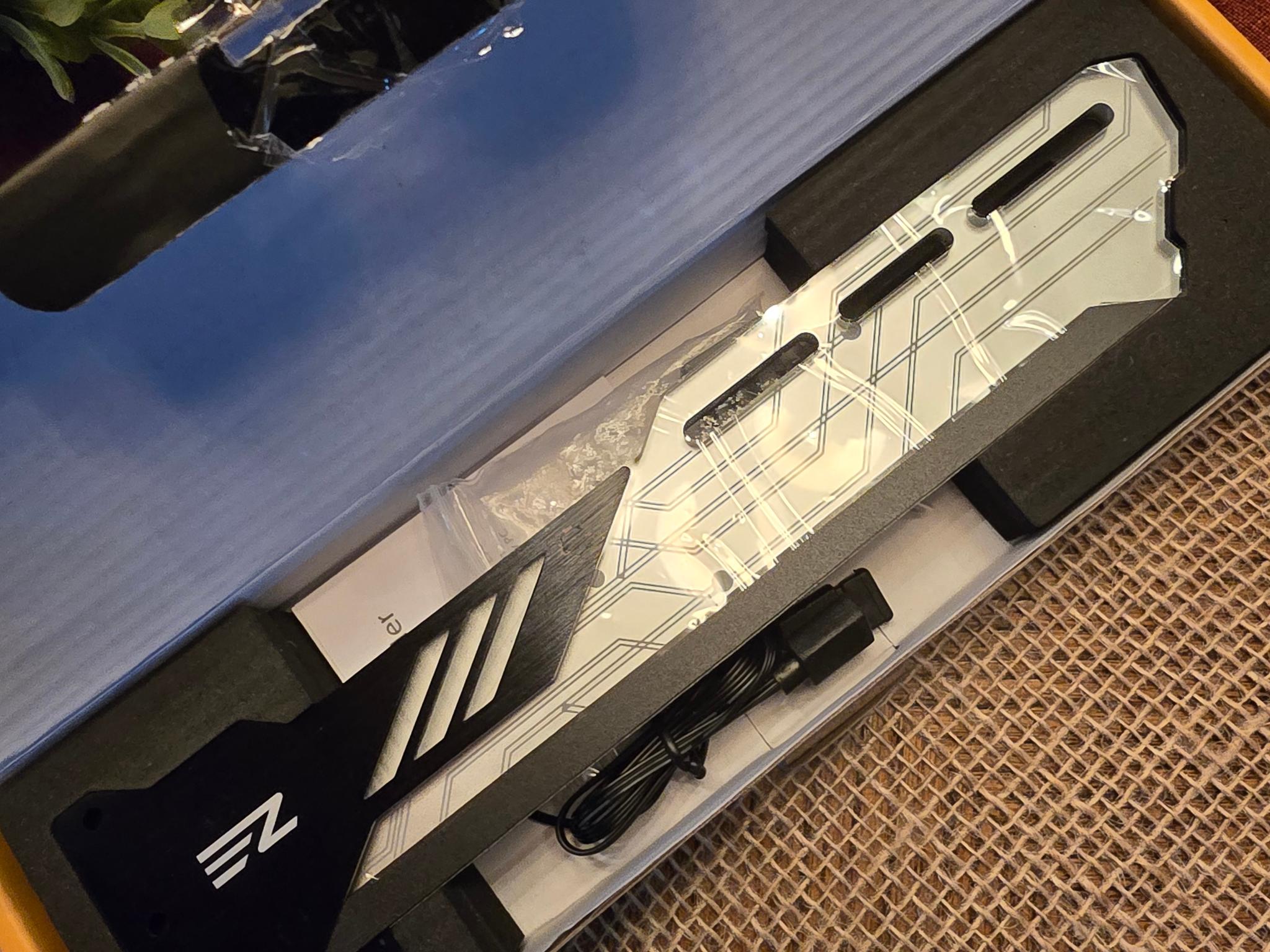 EZDIY GPU Support Bracket ARGB RX 7700 9070 9060 RTX 5090 5080 5070 5060 4070 4060 3080 TI Super XT