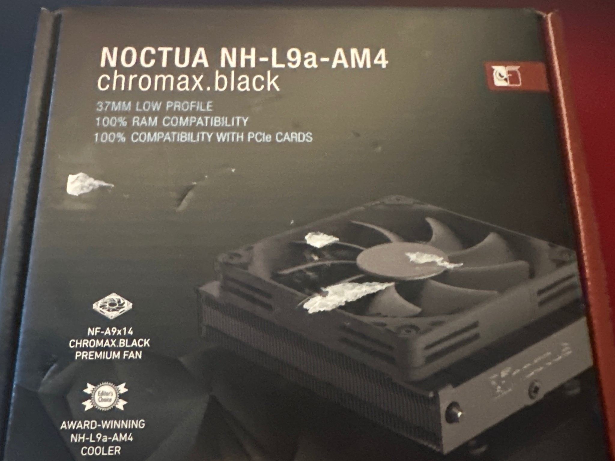 Noctua NH-L9a-AM4 chromax.black low profile cooler