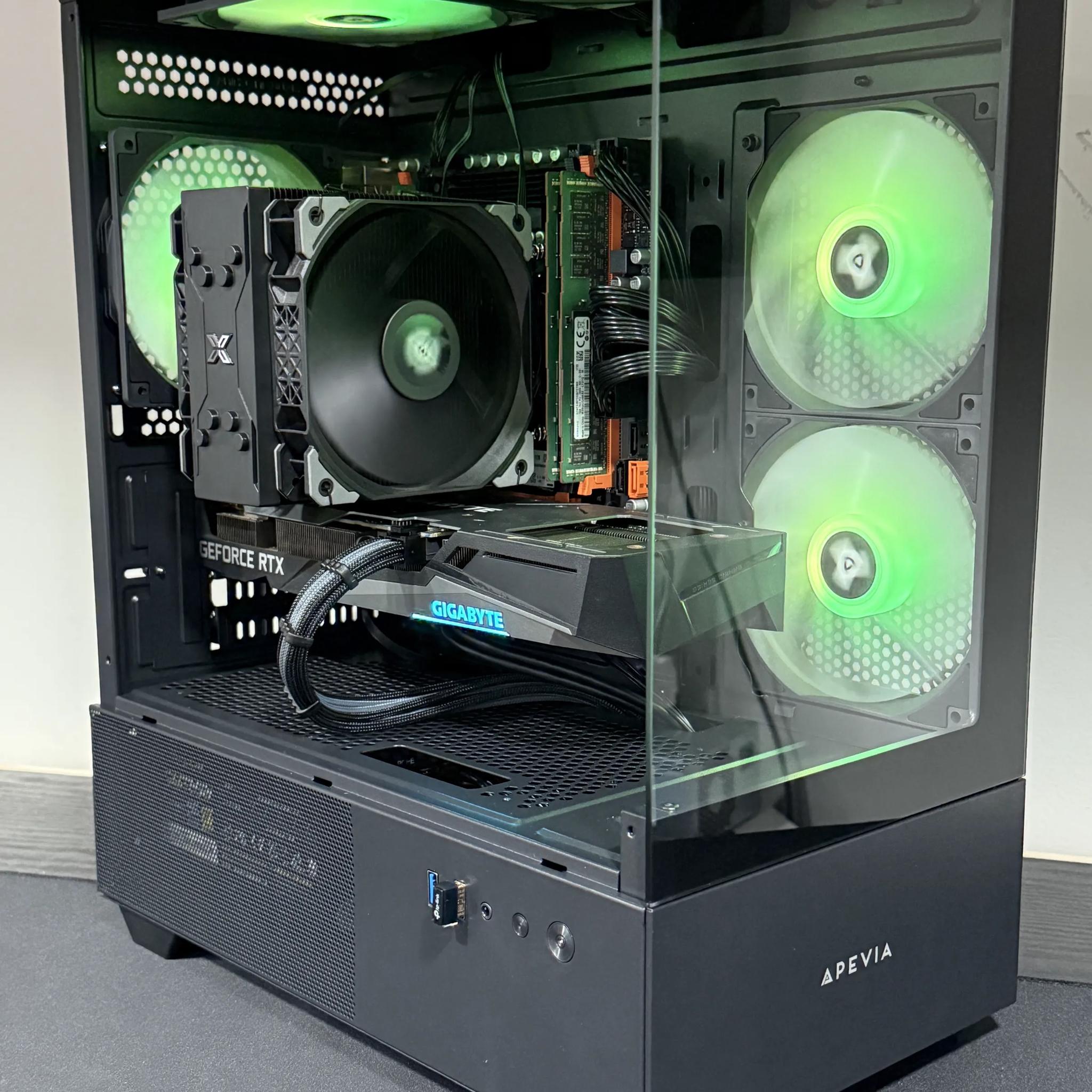 Budget Gaming PC - RTX 3060 Ti _ 1 TB SSD _ 64 GB RAM _ 14 Core Xeon CPU