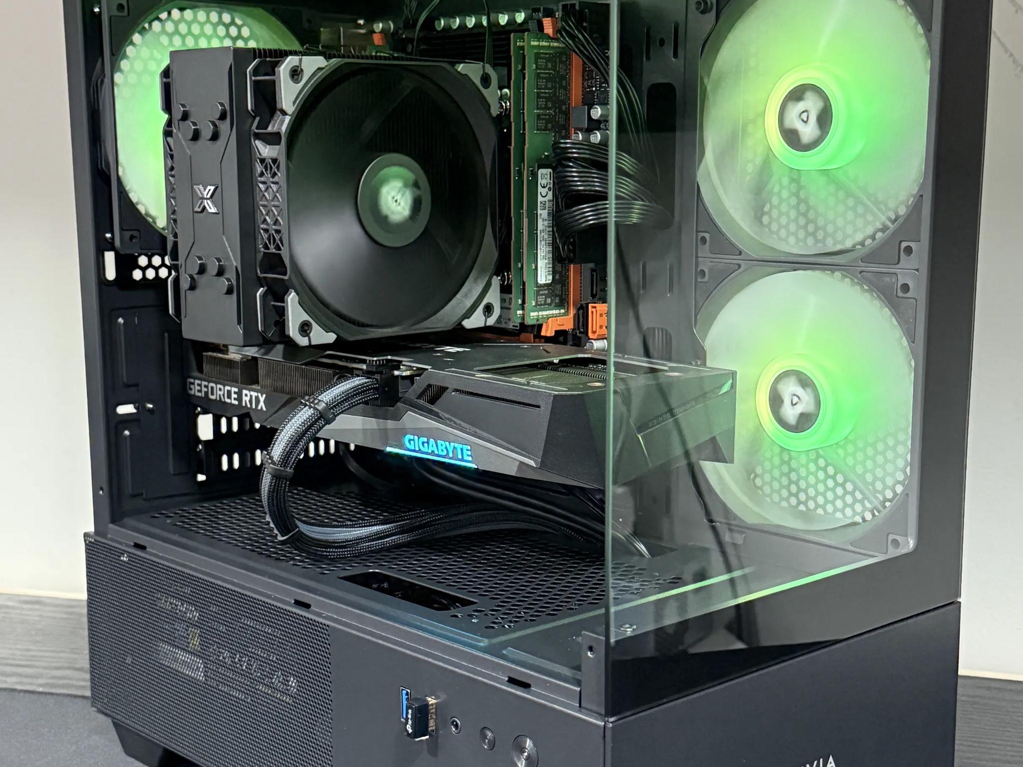 Budget Gaming PC - RTX 3060 Ti _ 1 TB SSD _ 64 GB RAM _ 14 Core Xeon CPU