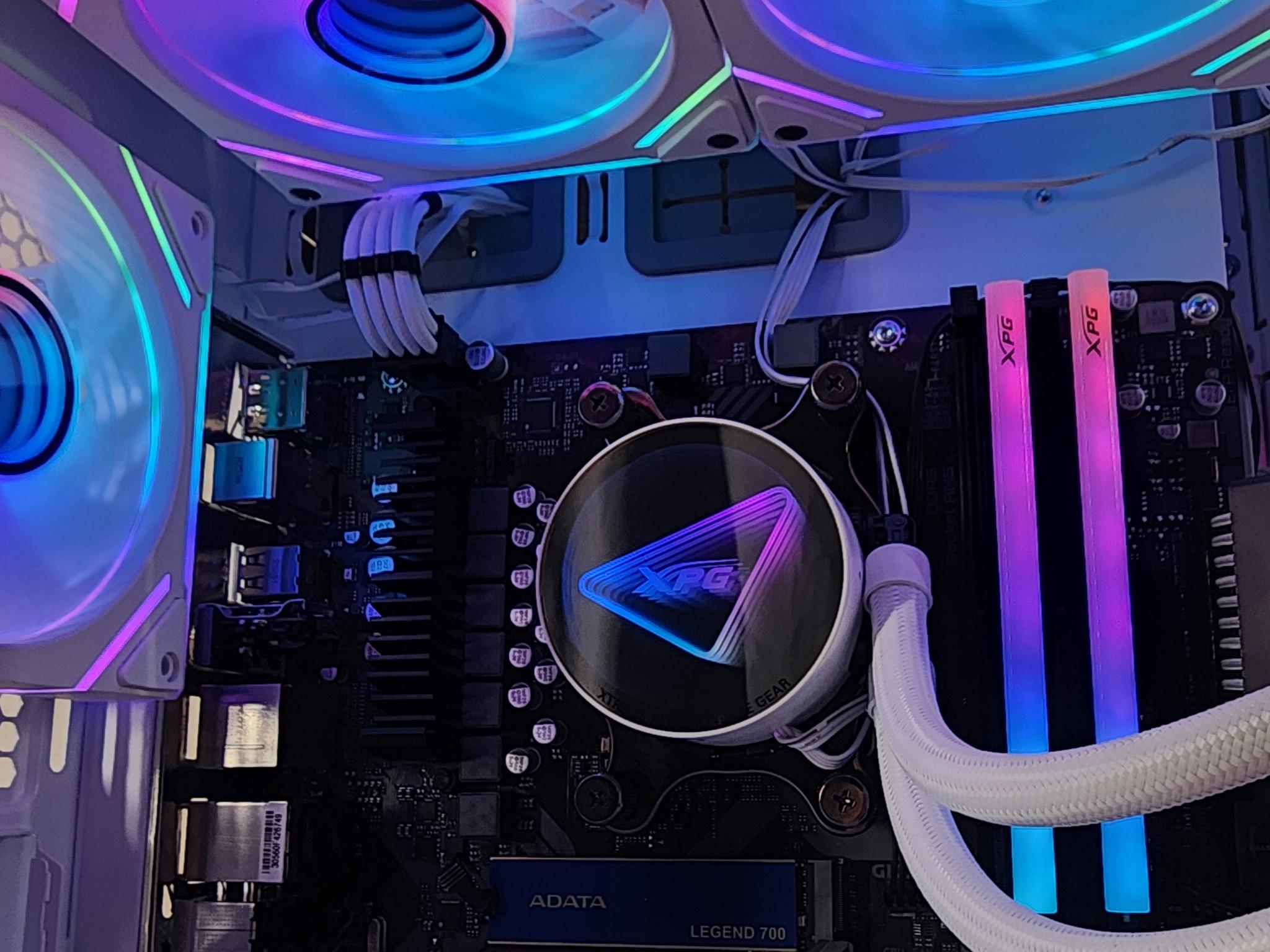 Gaming PC Ryzen 7 9700X 32GB RAM 1TB SSD RX 9060 XT 16GB Windows 11 Computer