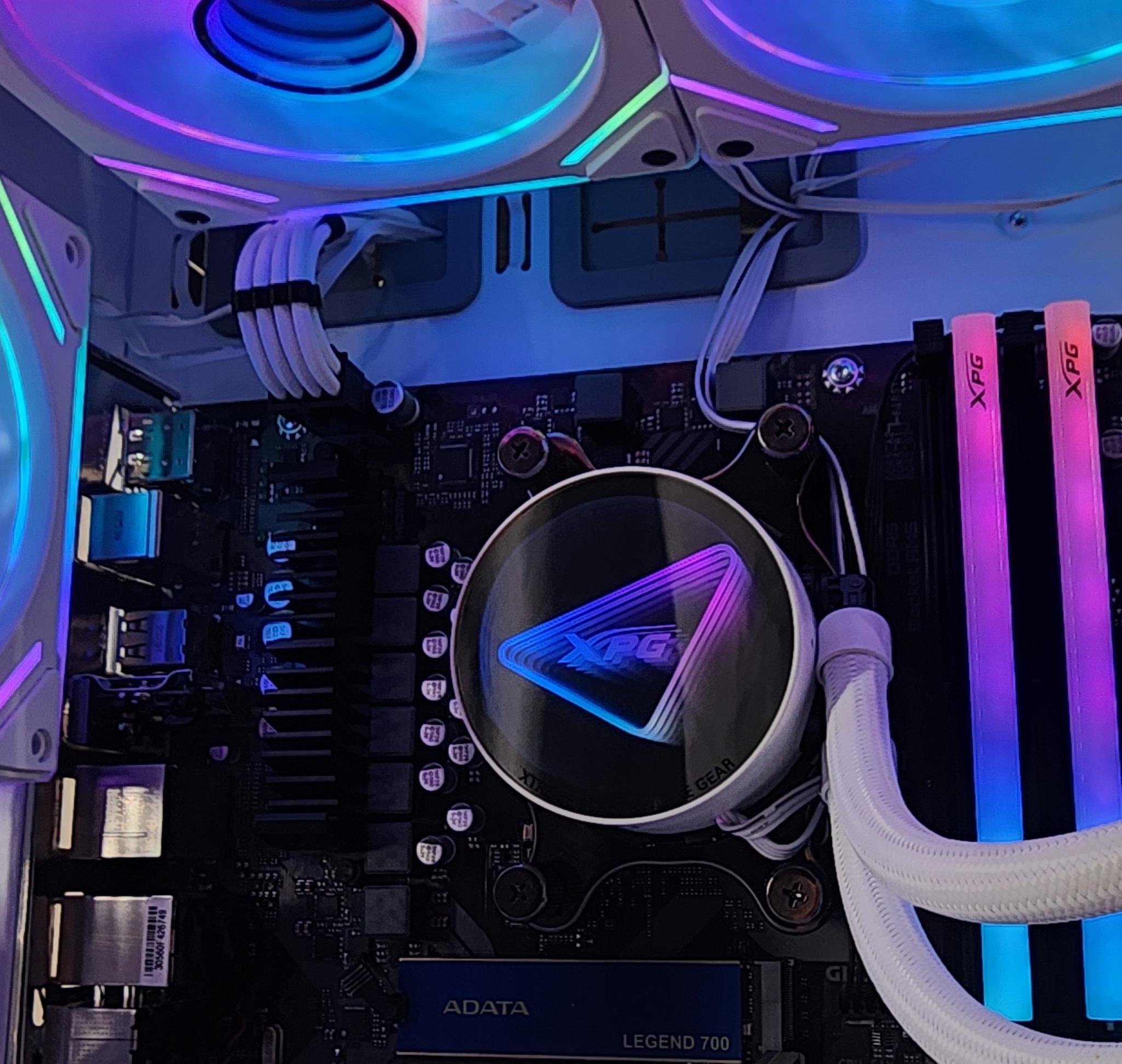 Gaming PC Ryzen 7 9700X 32GB RAM 1TB SSD RX 9060 XT 16GB Windows 11 Computer
