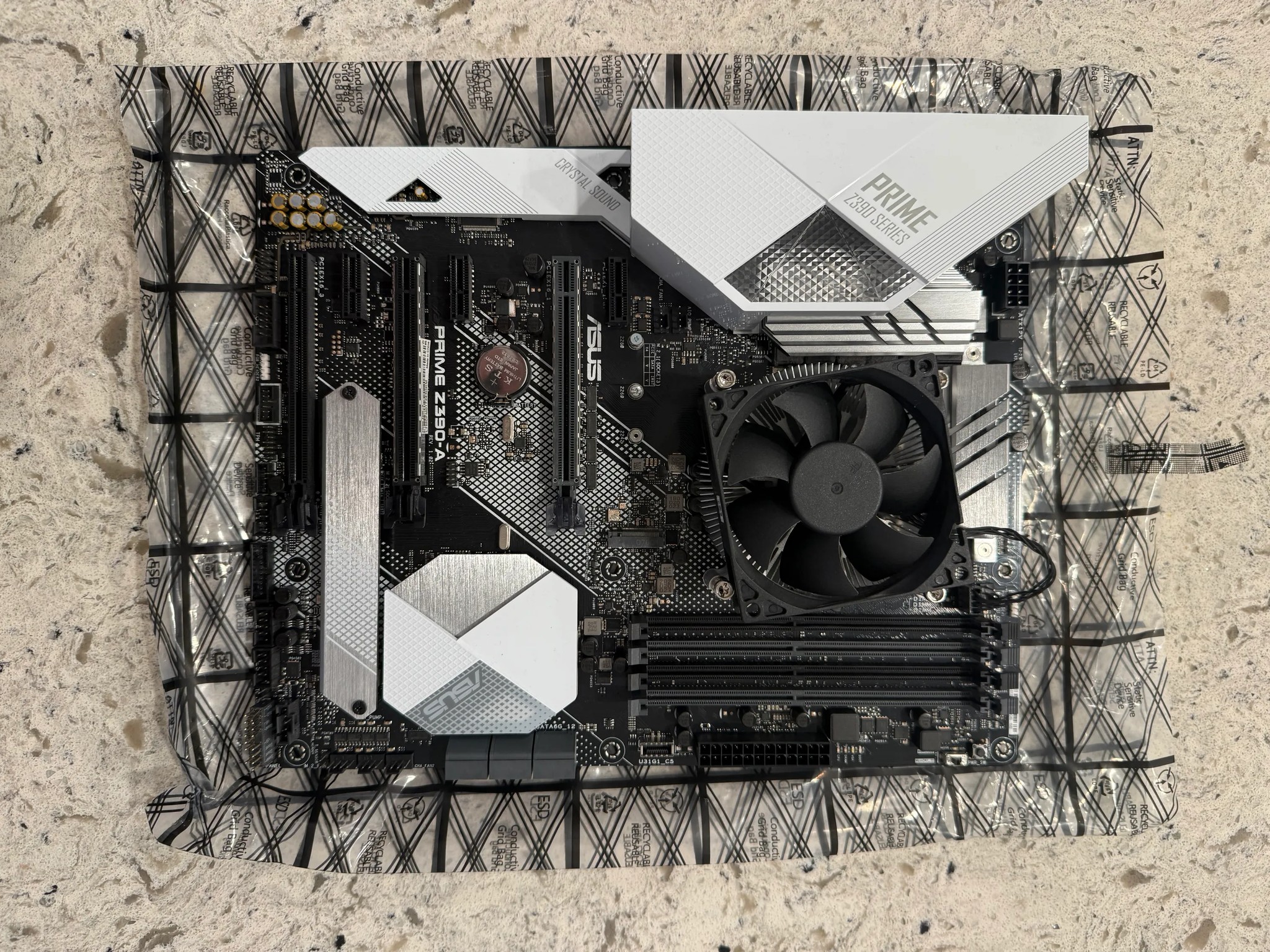 ASUS Prime Z390-A w/ i7-9700 processor