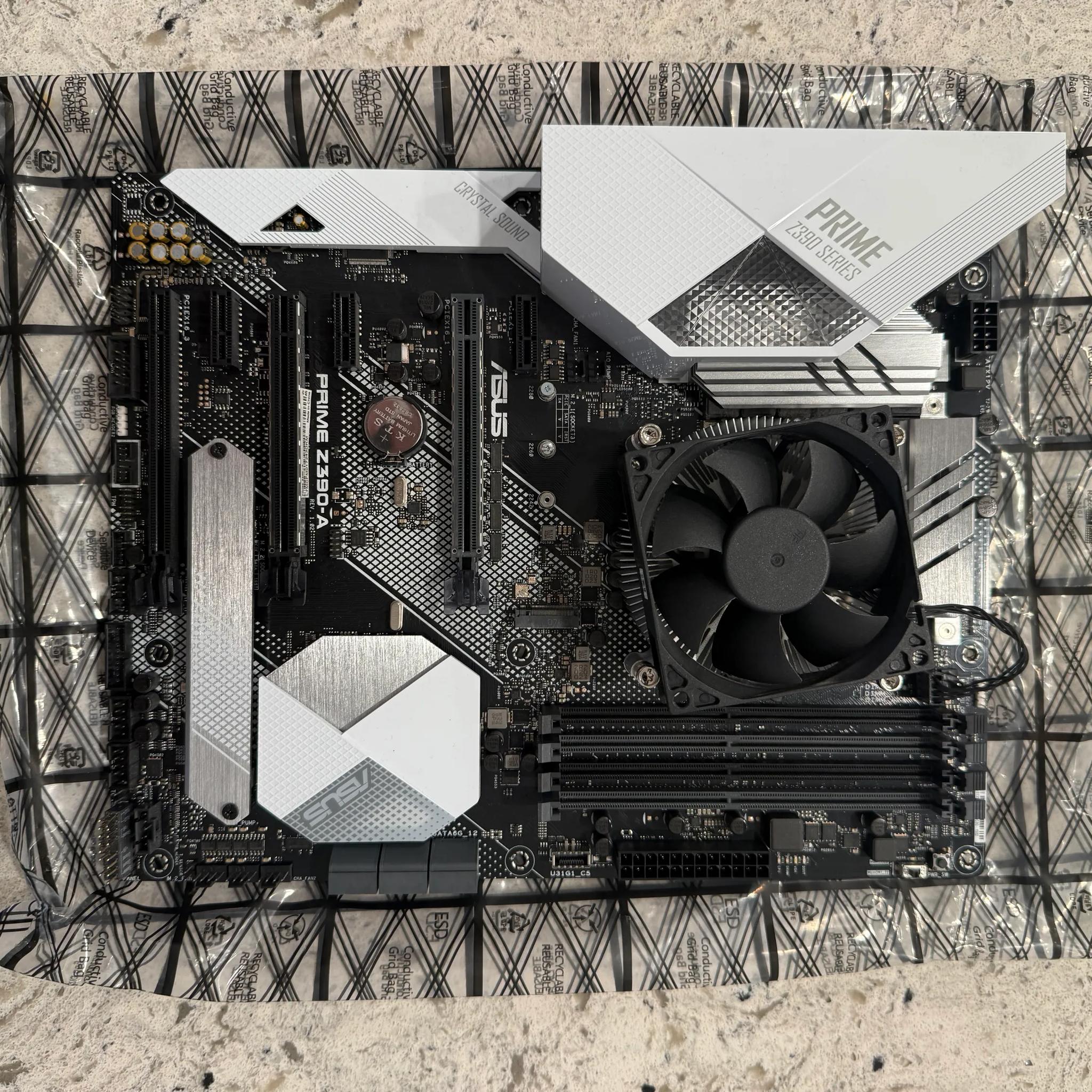 ASUS Prime Z390-A w/ i7-9700 processor