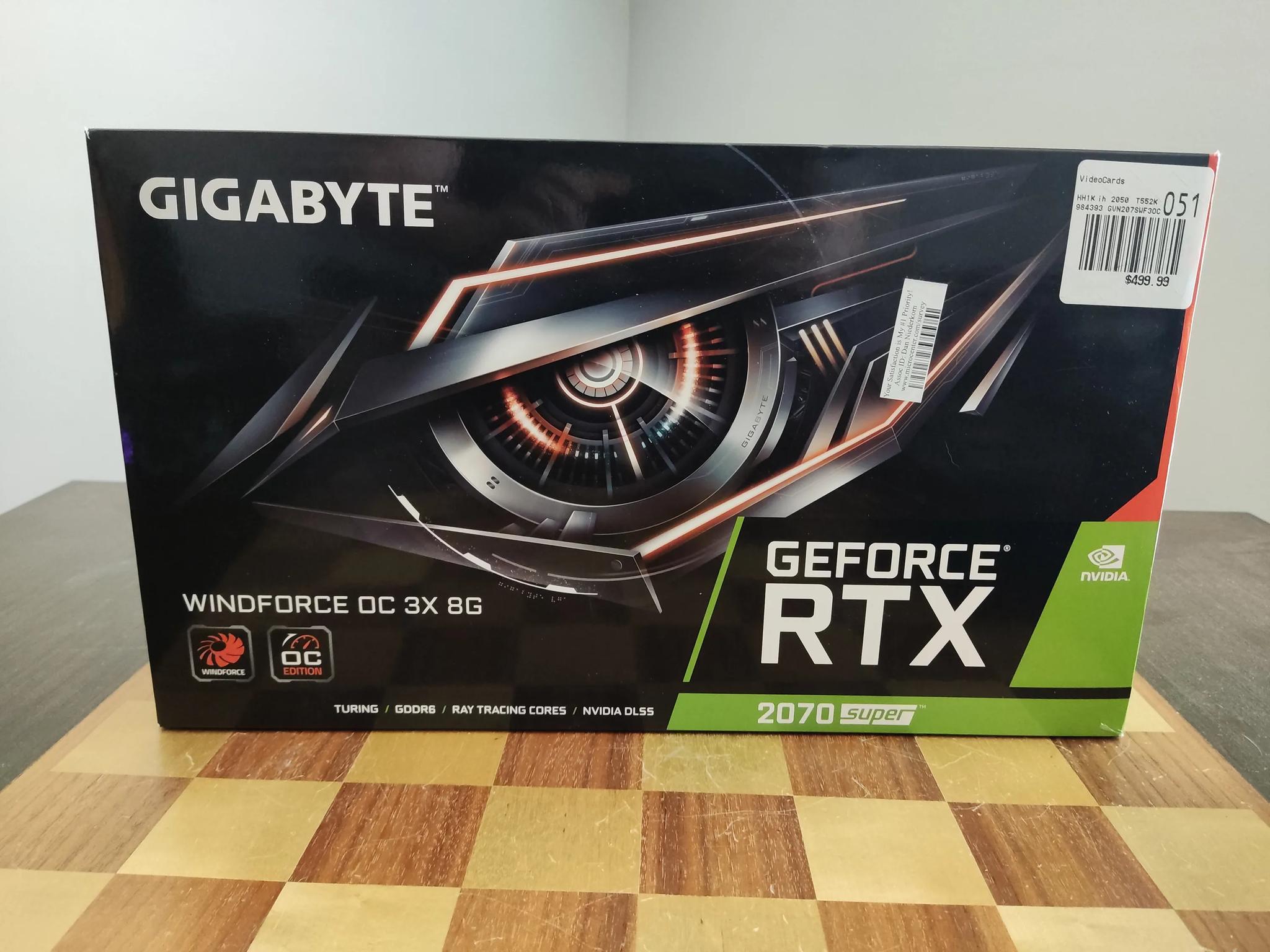 Gigabyte Windforce RTX 2070 Super