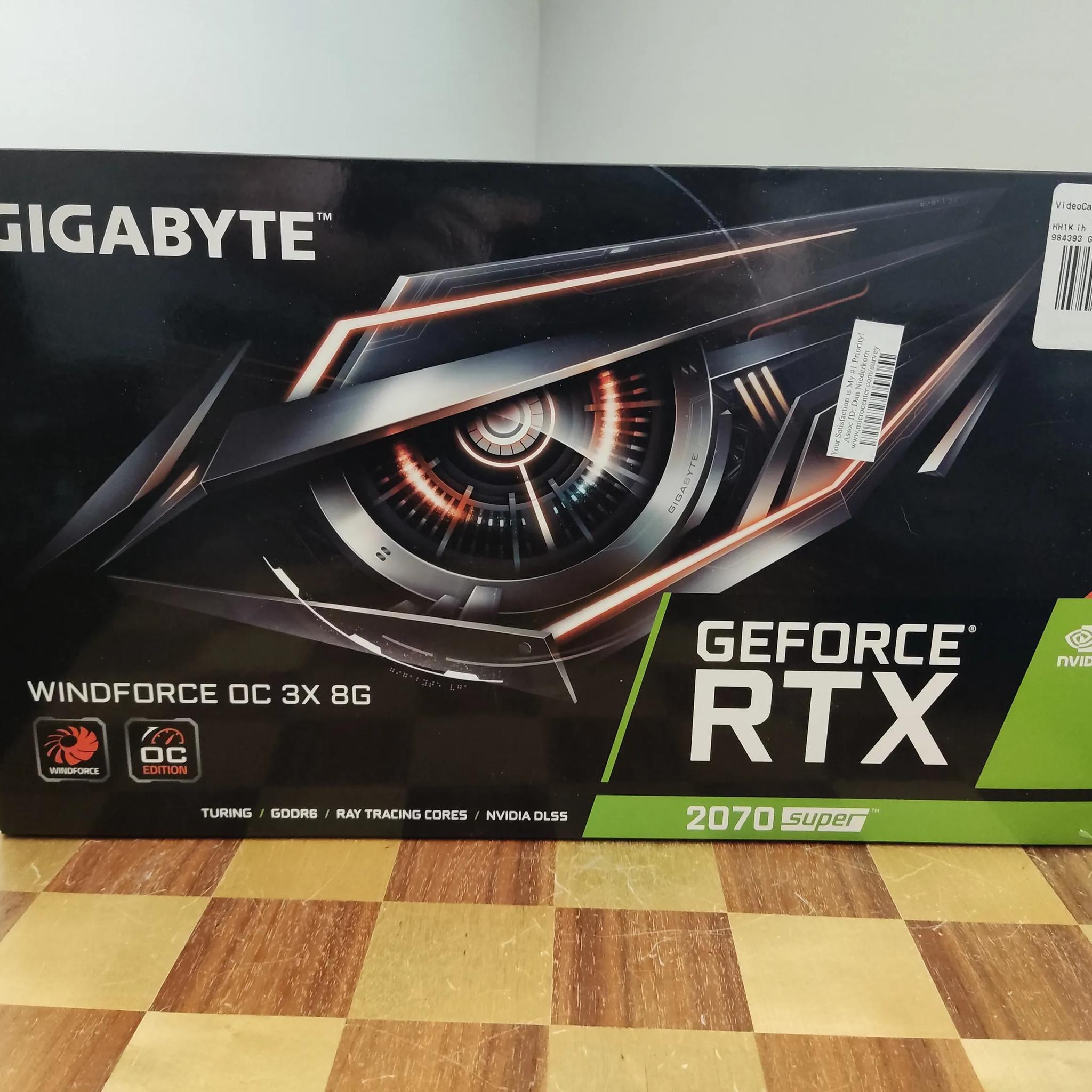 Gigabyte Windforce RTX 2070 Super