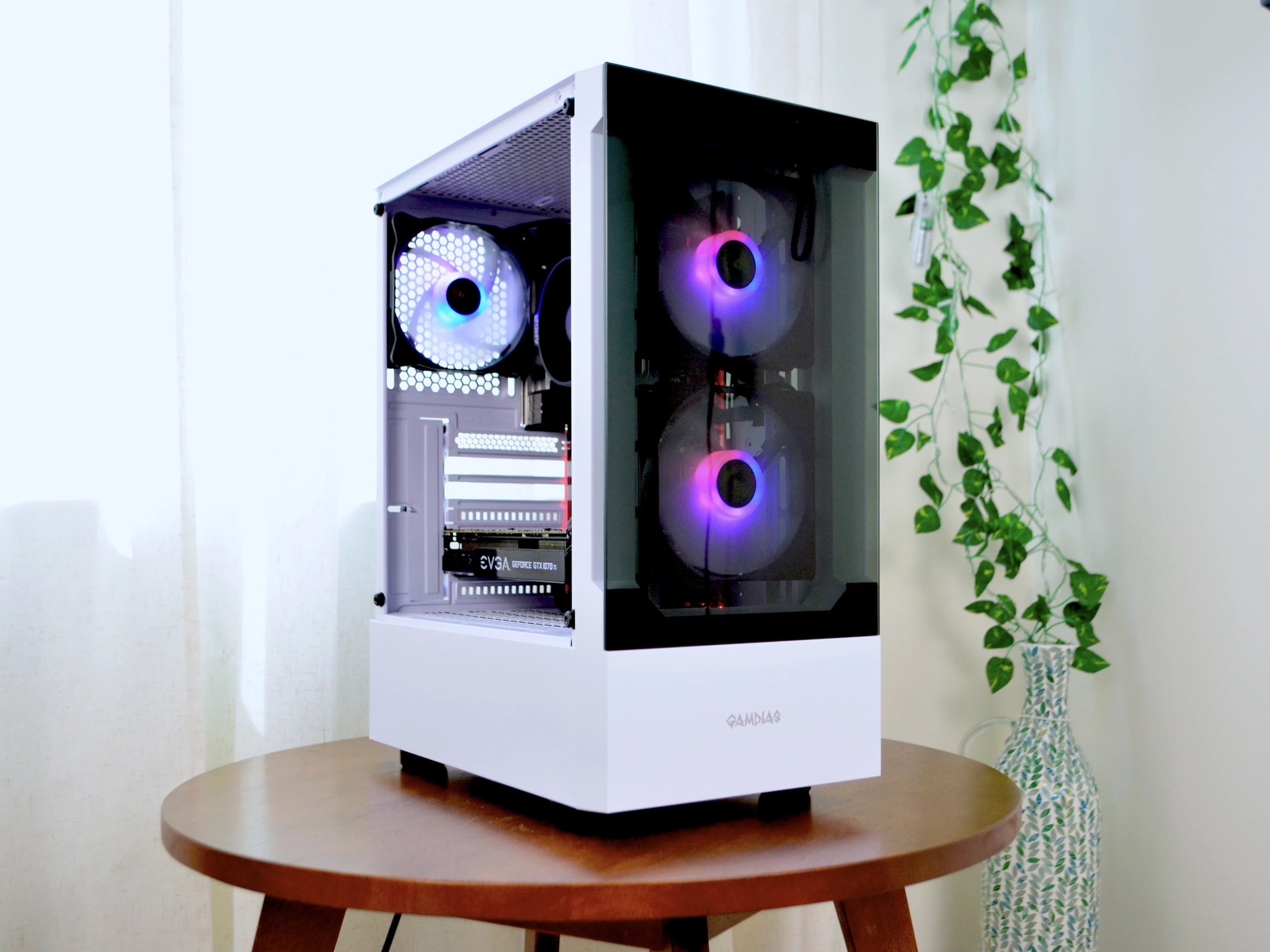 CLEARANCE DEAL 𝗰𝗿𝘆𝘀𝘁𝗮𝗹 | Ryzen 5 2600, GTX 1070ti, 24GB RAM, 500GB SSD | 1080p Gaming/ESports PC