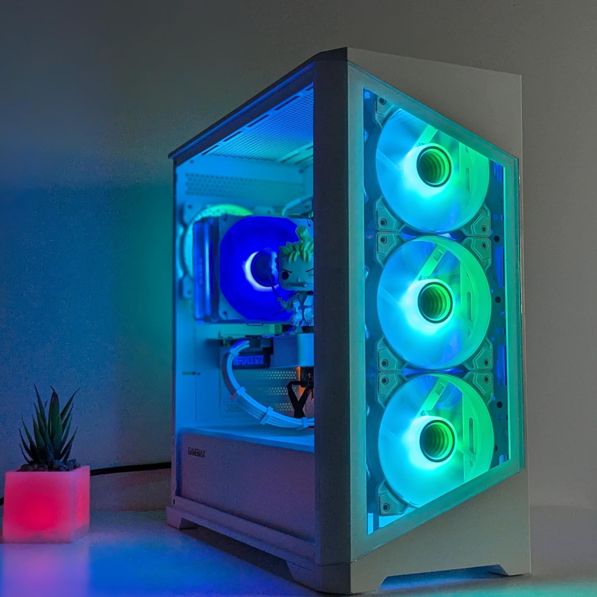 ⚪️💚⚔️Roronoa Zoro🗡️⚪️1080p Gaming PC⚪️GTX 1070⚪️i5-7600K⚪️256GB SSD & 1TB HDD⚪️Windows 11 Pro