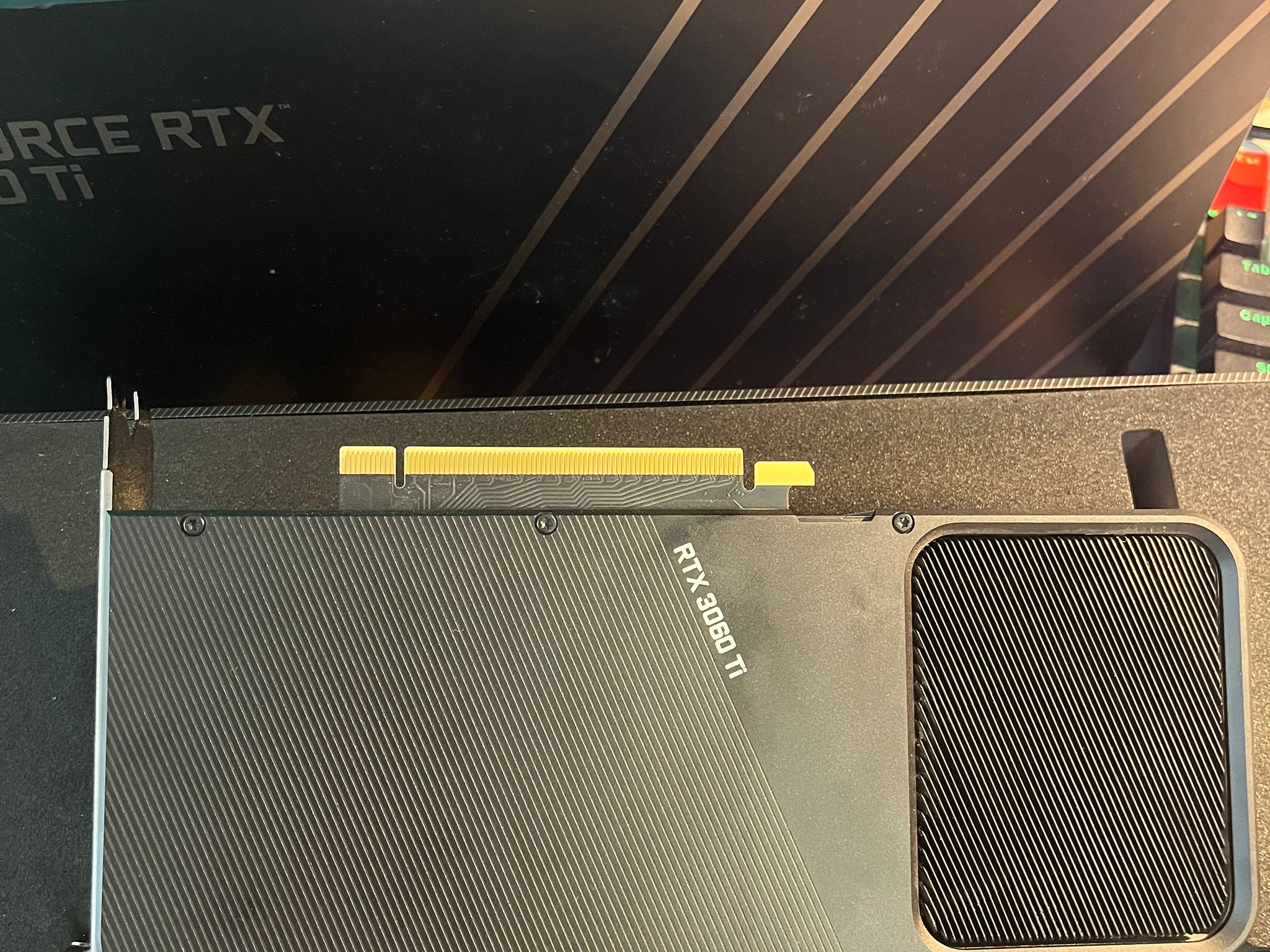 Rtx 3060 ti founders edition.