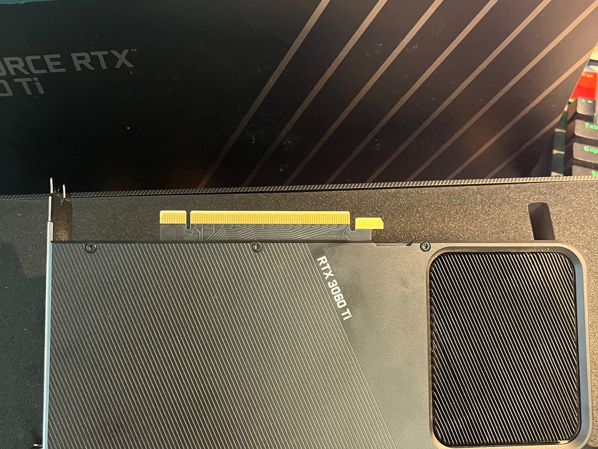 Rtx 3060 ti founders edition.