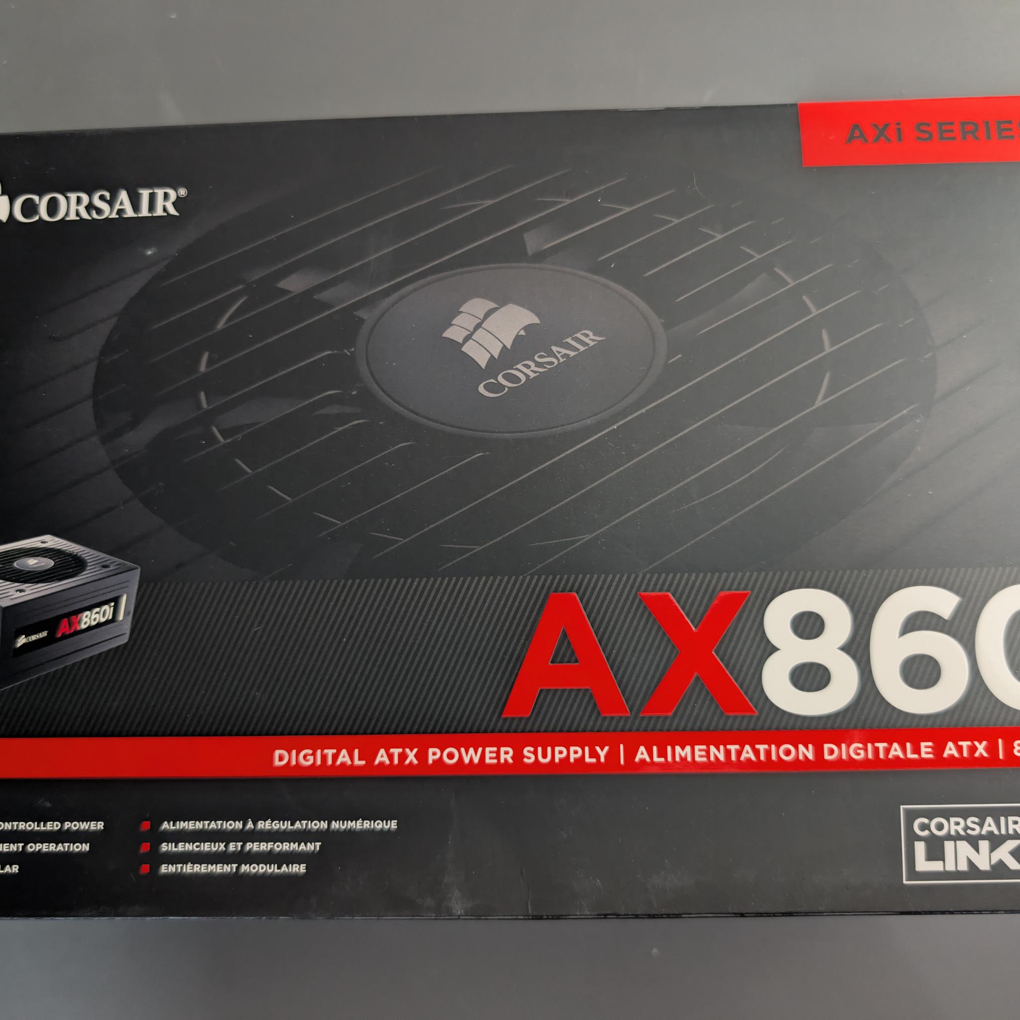 Used Corsair AX860i - Discount on a Platinum Power Supply