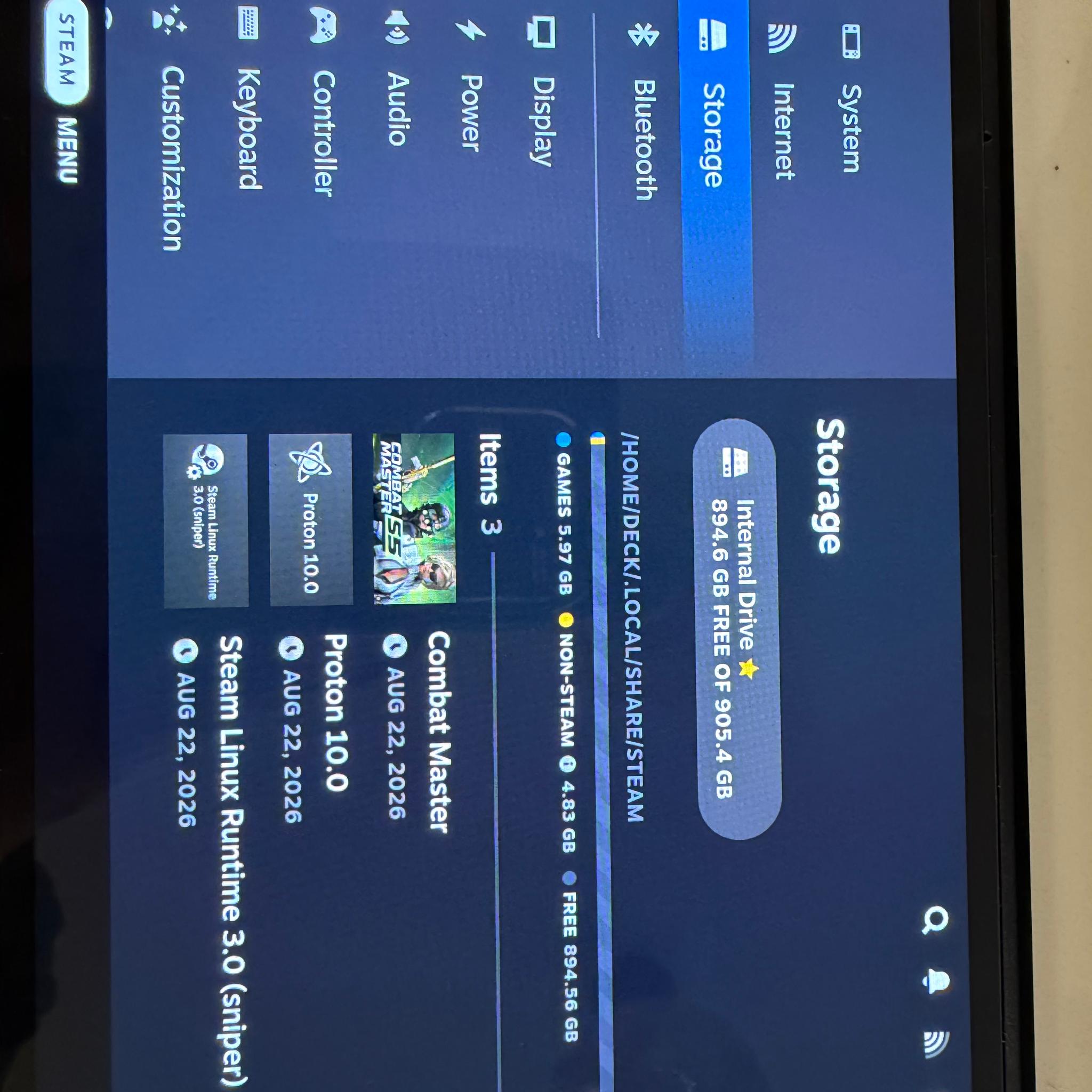 Steam Deck Oled