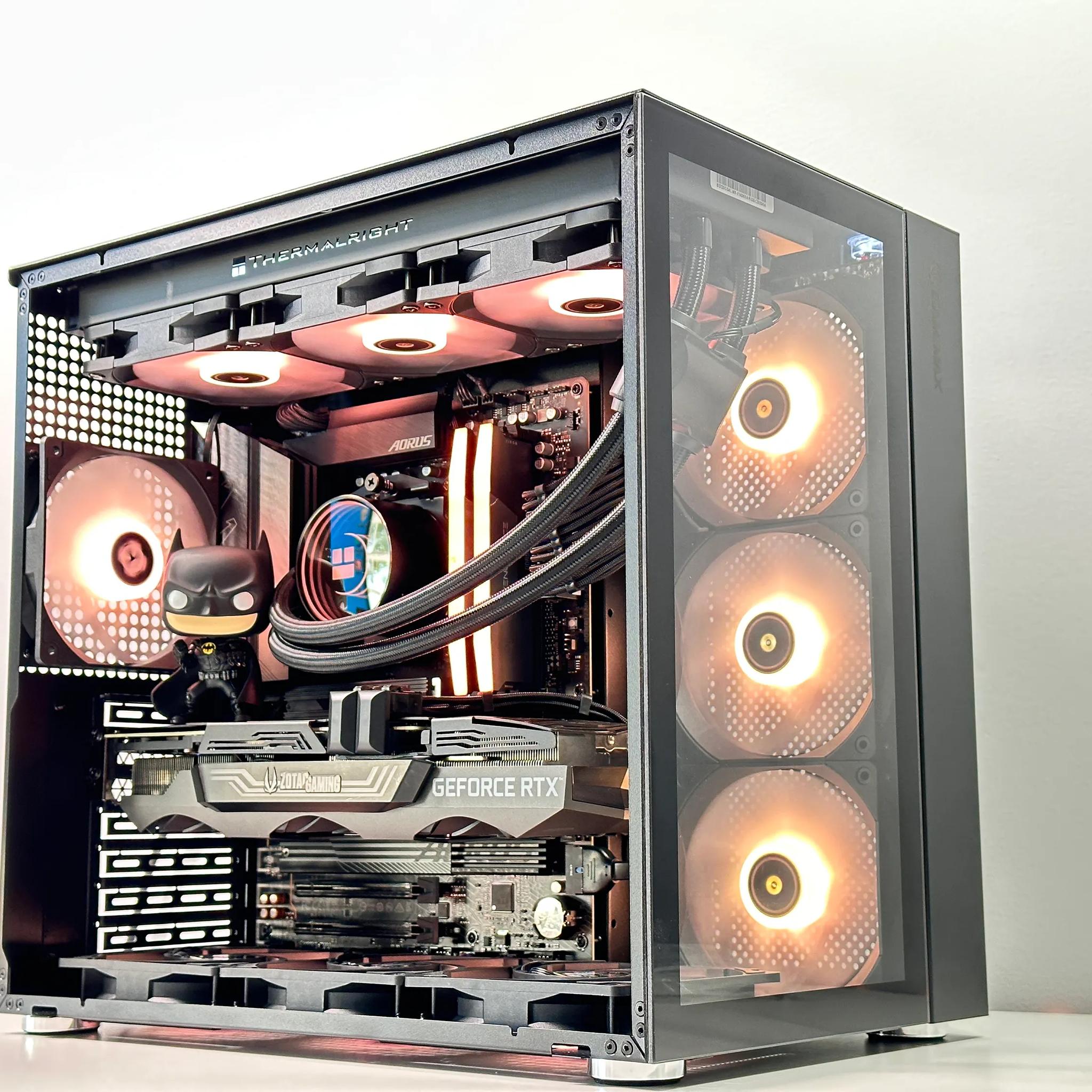 🦇The Dark Knight 🦇Nvidia RTX 3080 10GB🦇AMD Ryzen 5 7600X 🦇32GB DDR5🦇1TB SSD NVME