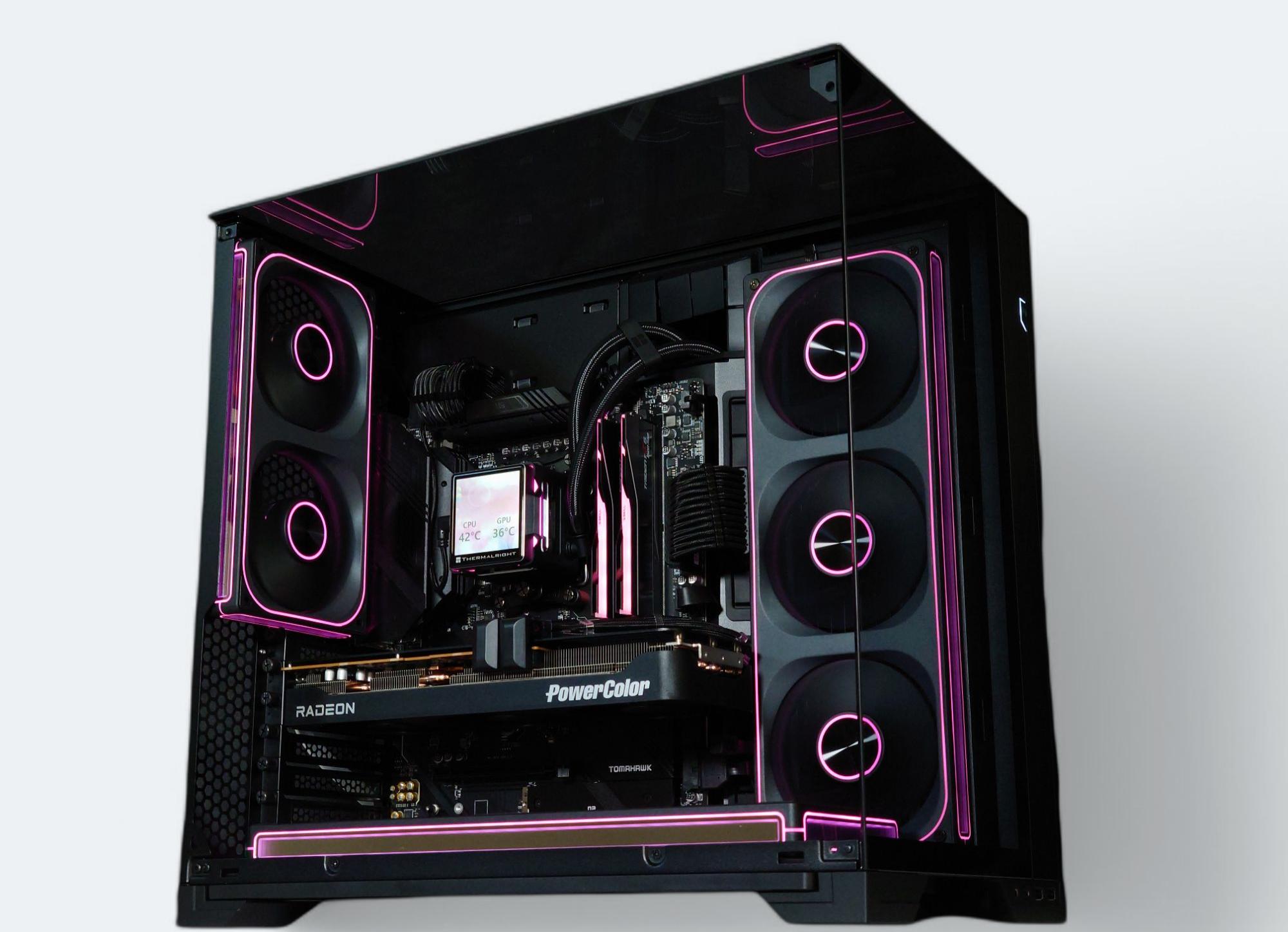 🔥🥷🏻Cinder|| Ultimate All AMD Gaming PC!🥇AMD RX 9070 XT 16GB🥇AMD Ryzen 7 9800X3D 8 core🥇32GB DDR5