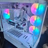 All White 1080p Gaming PC, Ryzen 5600/16gb DDR4/1tb SSD/RTX 4060