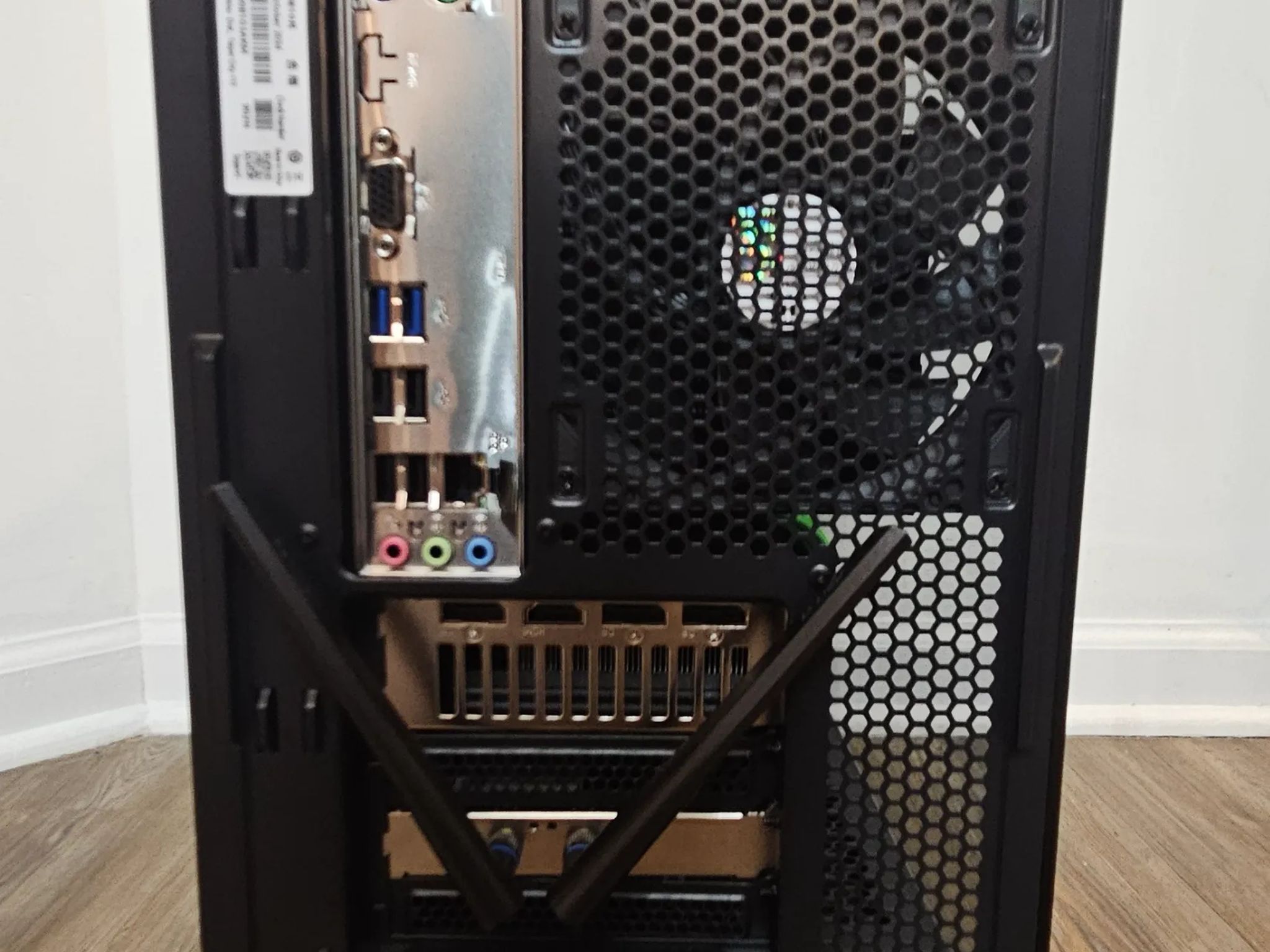 "Shadow Master" 1440p New Gaming PC Ryzen 5 5500 & Ryzen 5700XT