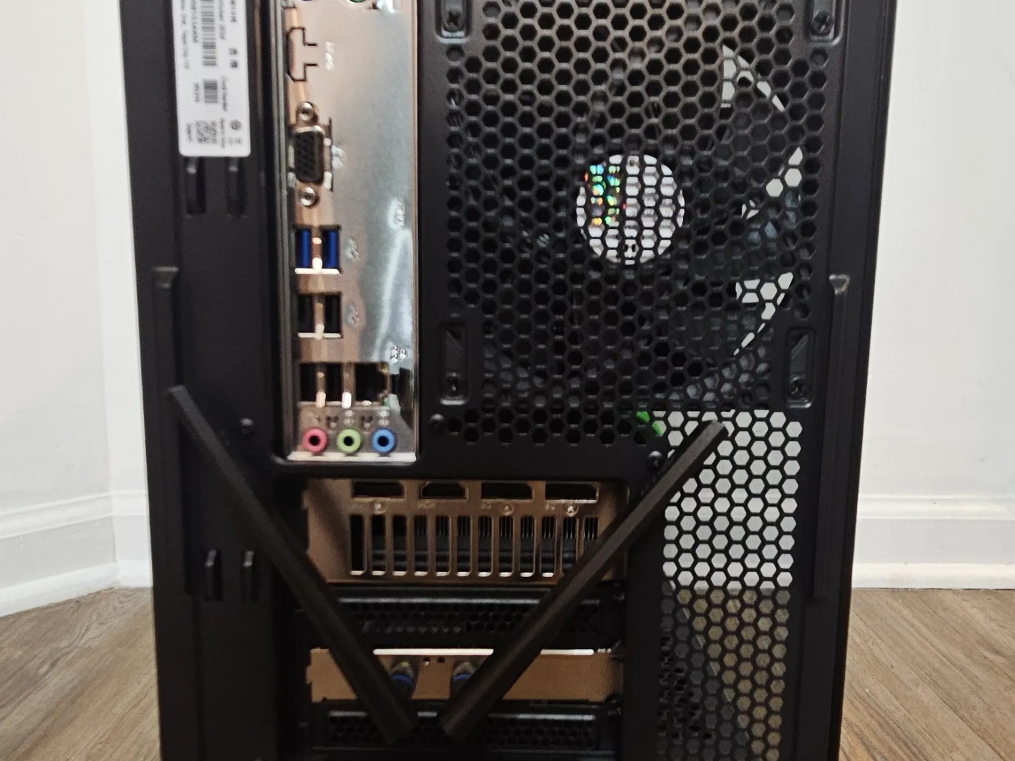 "Shadow Master" 1440p New Gaming PC Ryzen 5 5500 & Ryzen 5700XT
