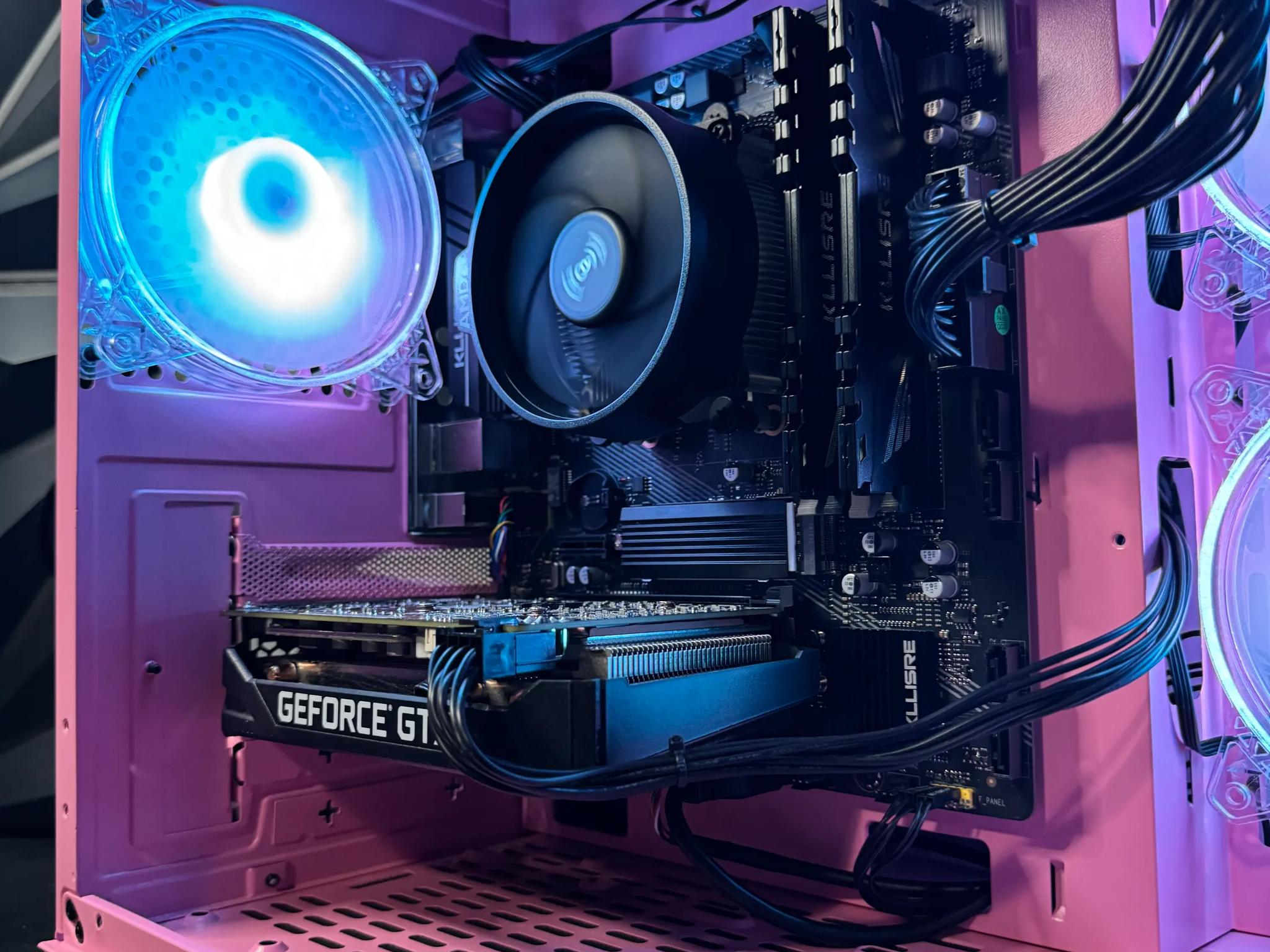 💖 Pink Panther Gaming PC 🎮✨ | Ryzen 5| 1660 Super| 16 GB DDR4| 1 TB NVMe