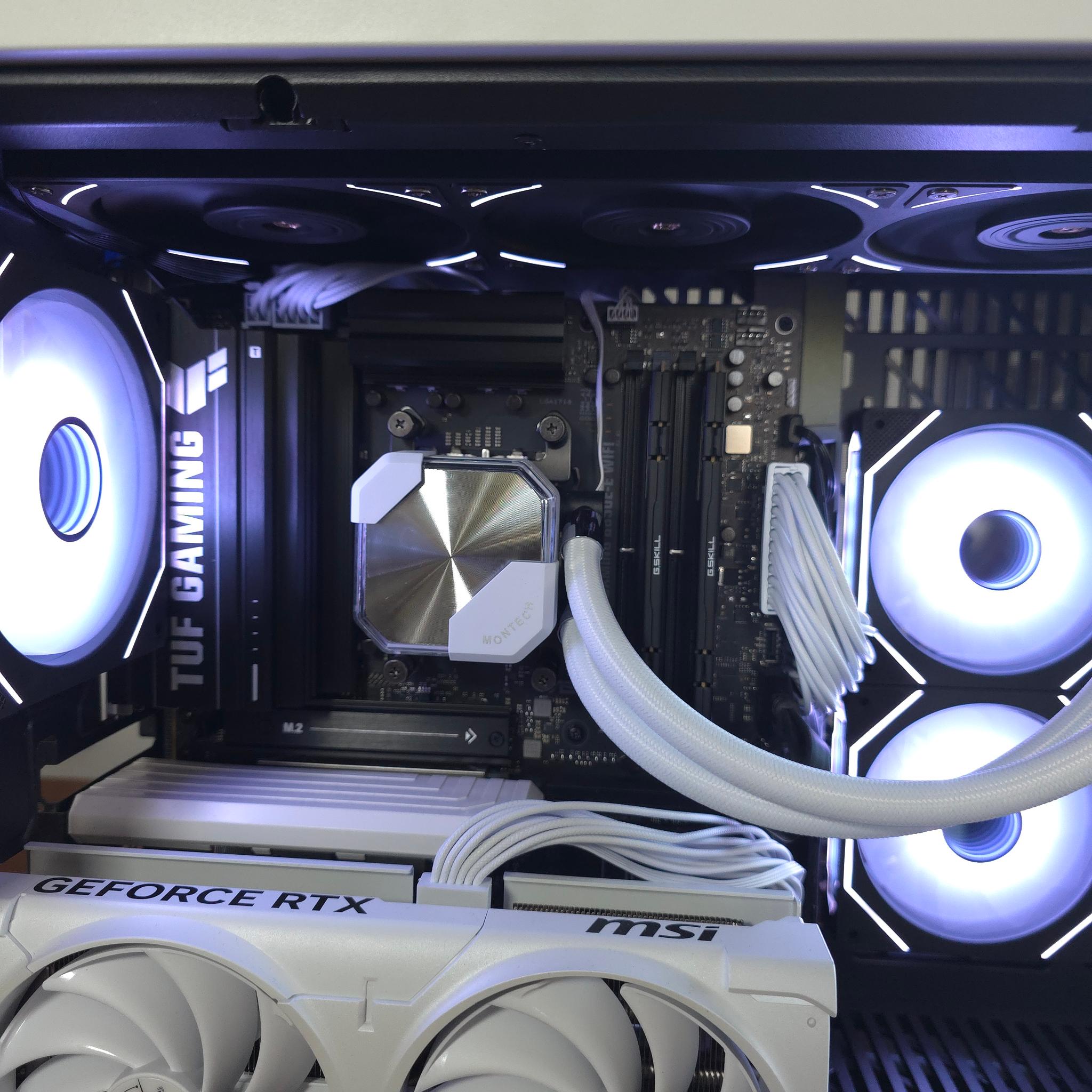 RTX 5070 White Gaming PC | Ryzen 5 7600X3D | 32GB DDR5 | 2TB NVMe | Clean Y60 Build