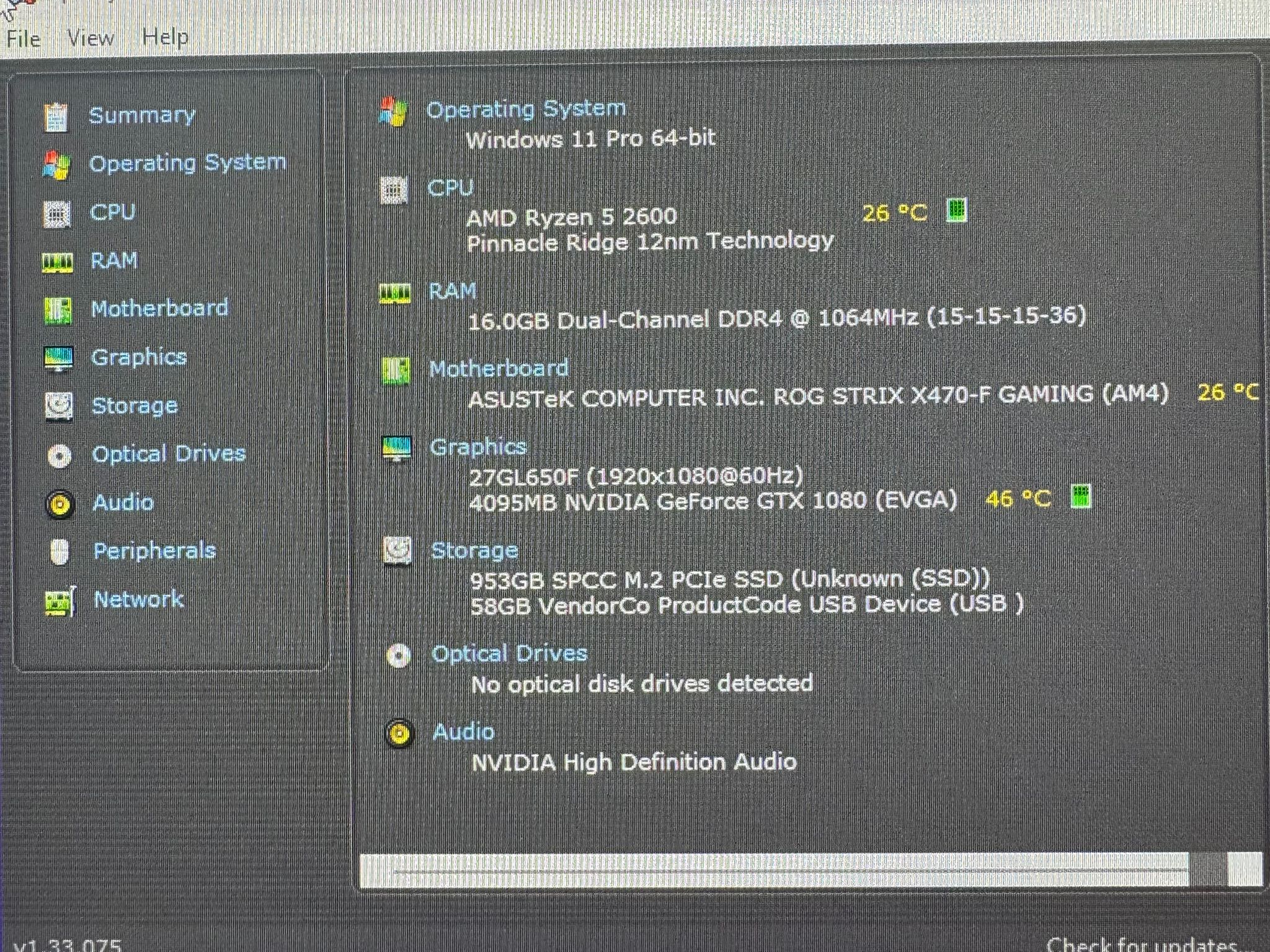 Budget 1080p Gaming PC | GTX 1080 | Ryzen 5 2600 | 16GB Ram | NVME SSD