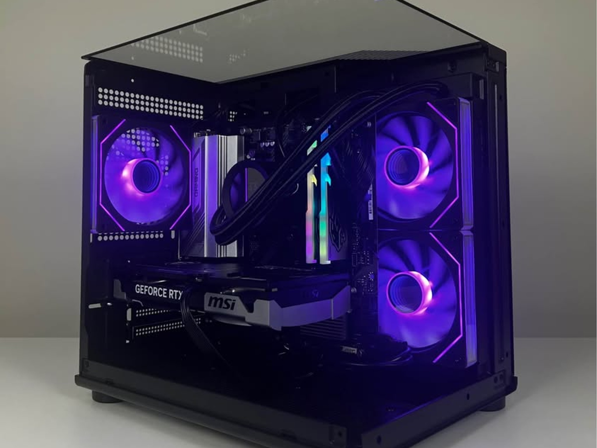 ⚡8700F / RTX 5060 Ti Gaming PC⚡| Infinity Fans + Customizable LCD Display