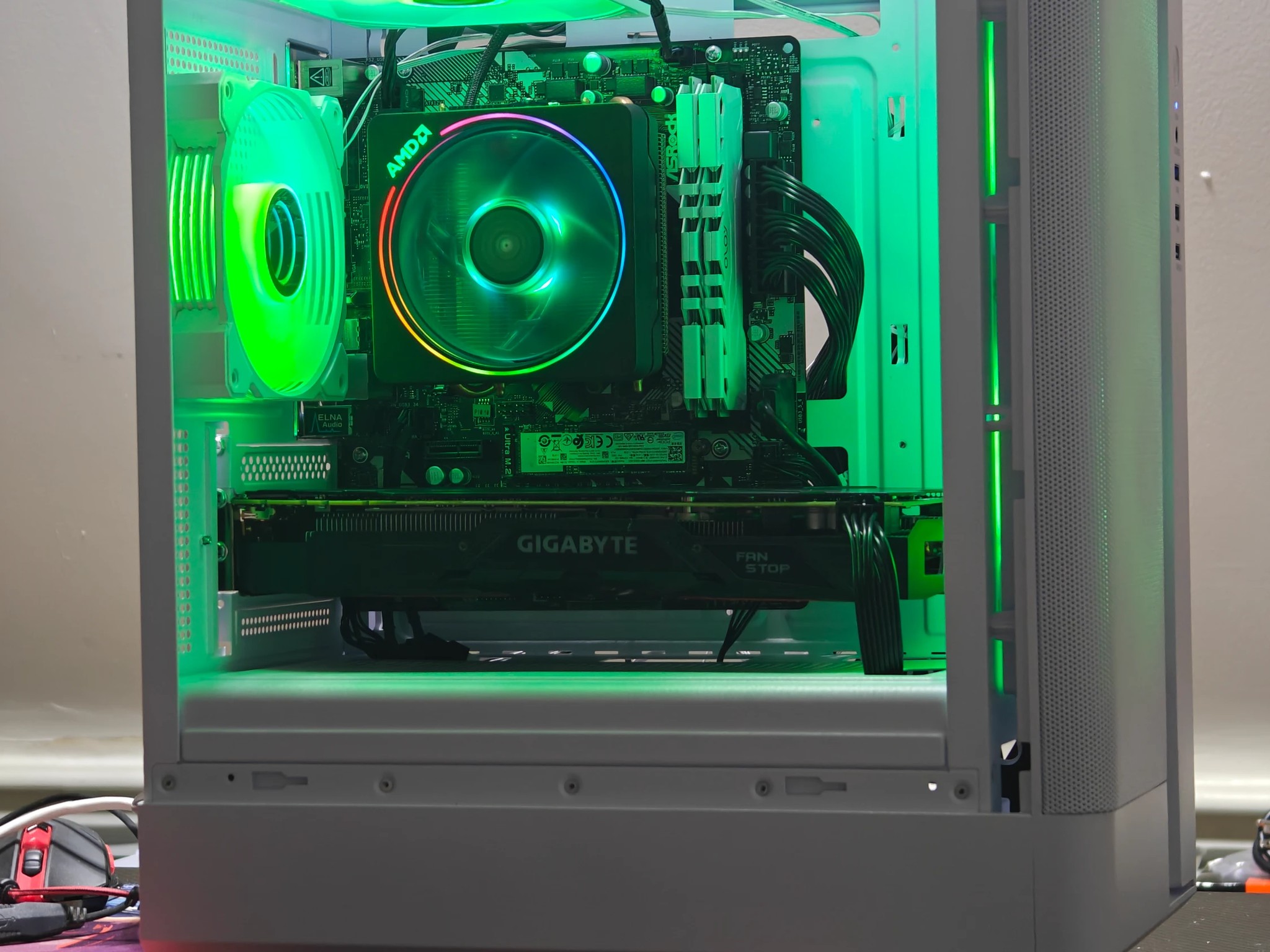 Gaming PC|AMD Ryzen 7 2700X|NVIDIA GTX 1080|16 GB DDR4 3200 CL16|1 TB NVME SSD M.2|Windows 11 Home