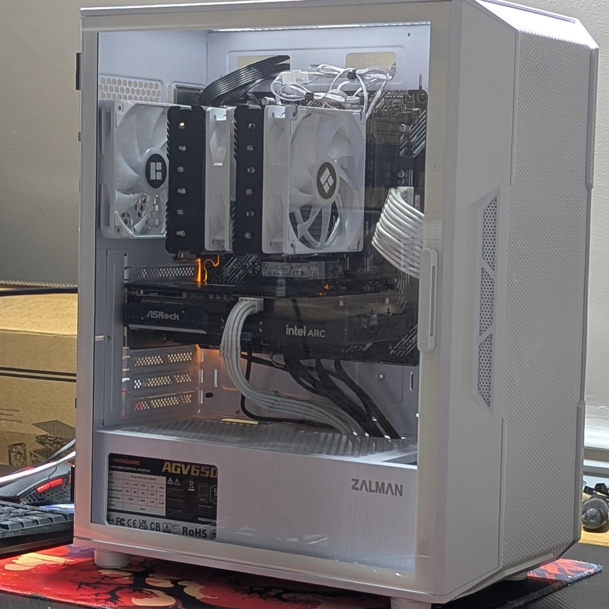 GAMING PC|AMD RYZEN 7 3800X|INTEL ARC B570 10GB|16GB DDR4 3600|1TB NVME SATA SSD|Windows 11 Home