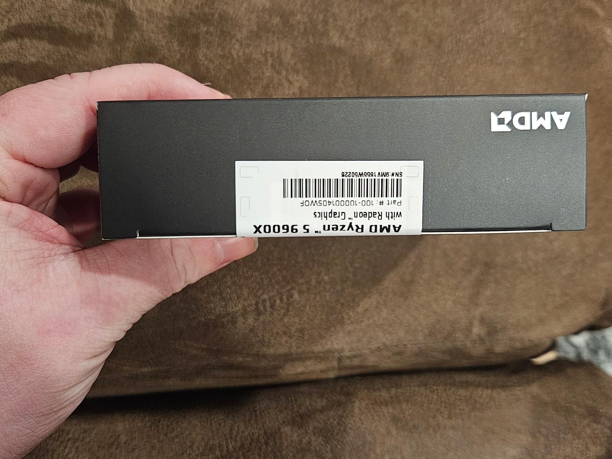 New Sealed in box AMD Ryzen 5 9600X