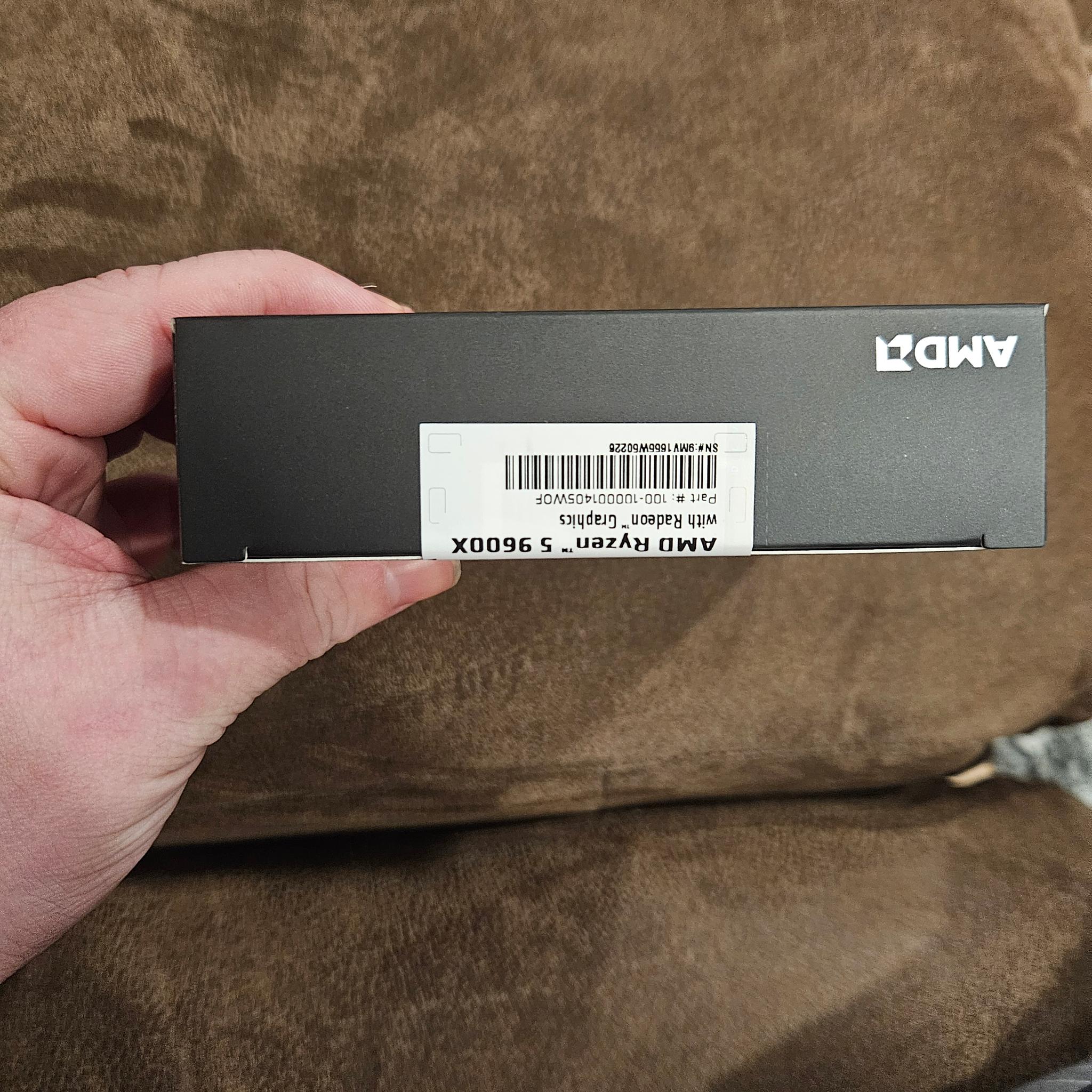 New Sealed in box AMD Ryzen 5 9600X